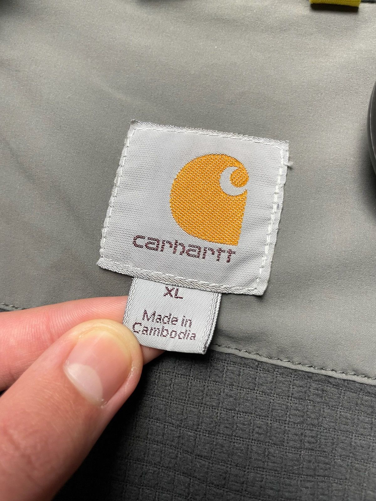 Carhartt Wip × Vintage Vintage Carhartt Wip jacket grey logo work wear pockets XL Size US XL / EU 56 / 4 - 4 Thumbnail