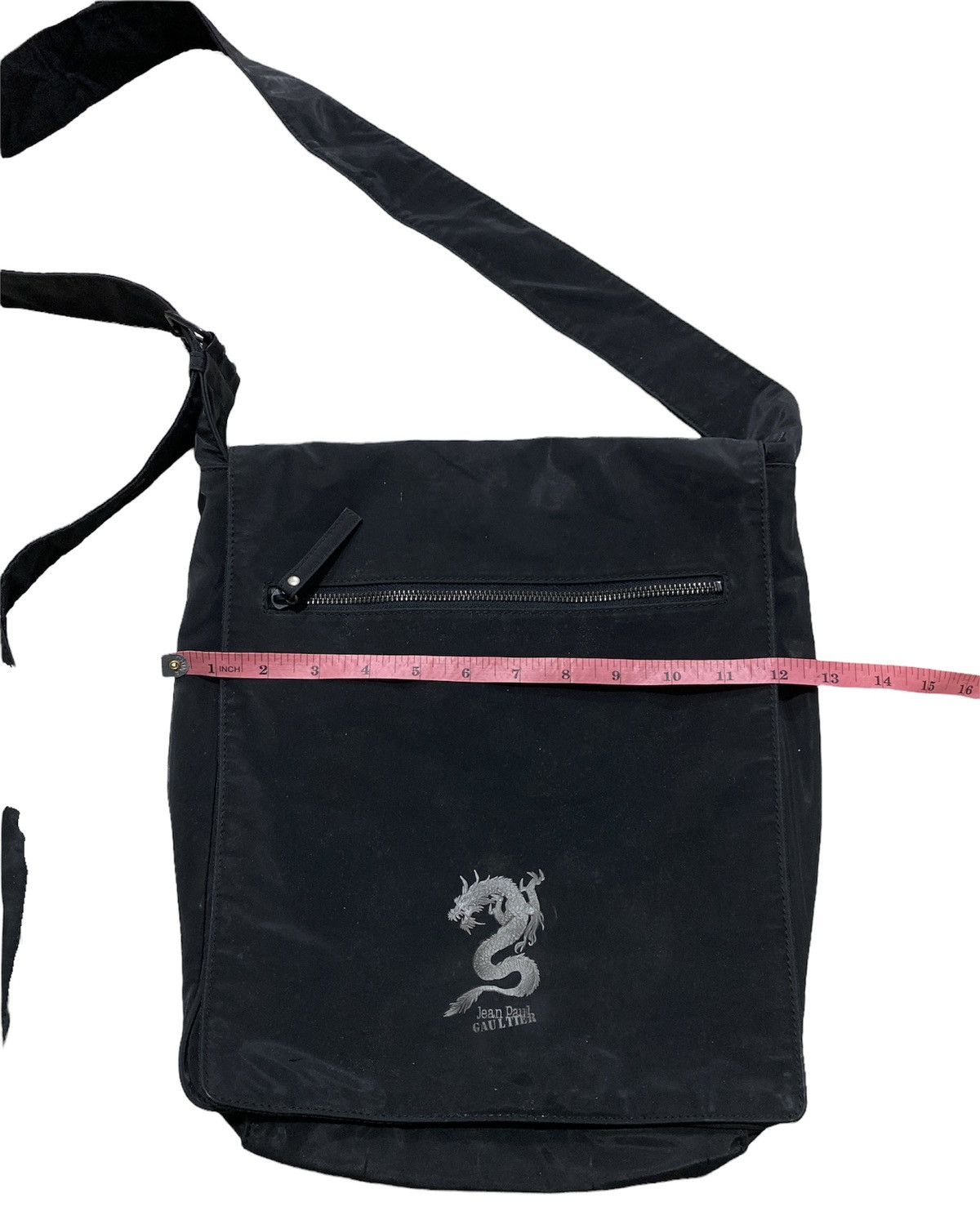 Jean Paul Gaultier Jean Paul Gualtier Iconic dragon Embosses Sling bag Size ONE SIZE - 10 Thumbnail