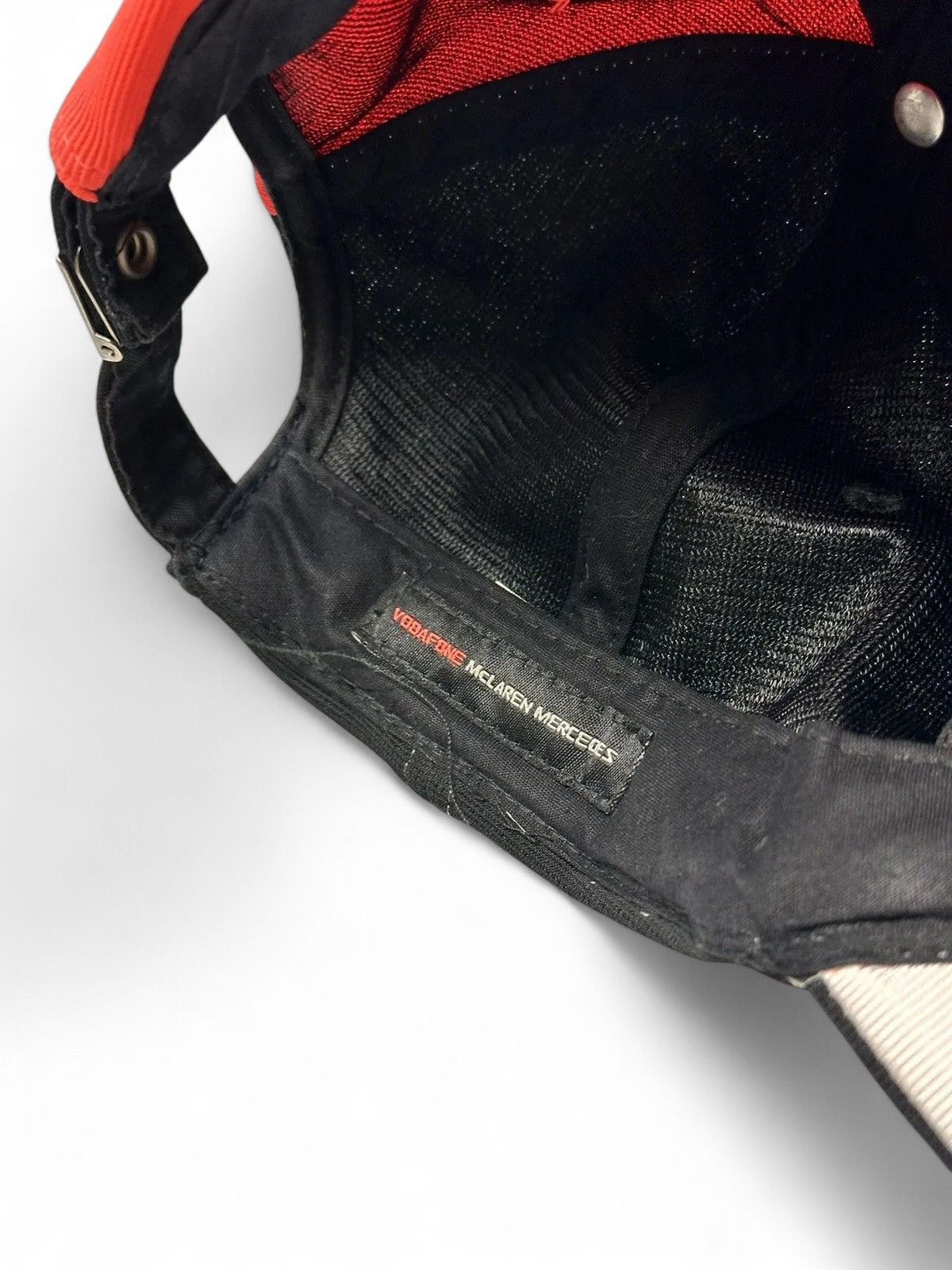 Mercedes-Benz McLaren Mercedes F1Red Cap Vodafone Jenson Button Motorsport Size ONE SIZE - 12 Thumbnail