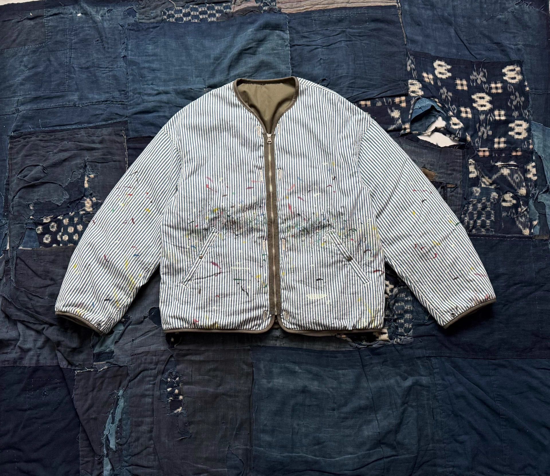 Visvim VISVIM 26SS IRIS Down JKT DMGD New Year Splatter 2码 Size US M / EU 48-50 / 2 - 1 Thumbnail