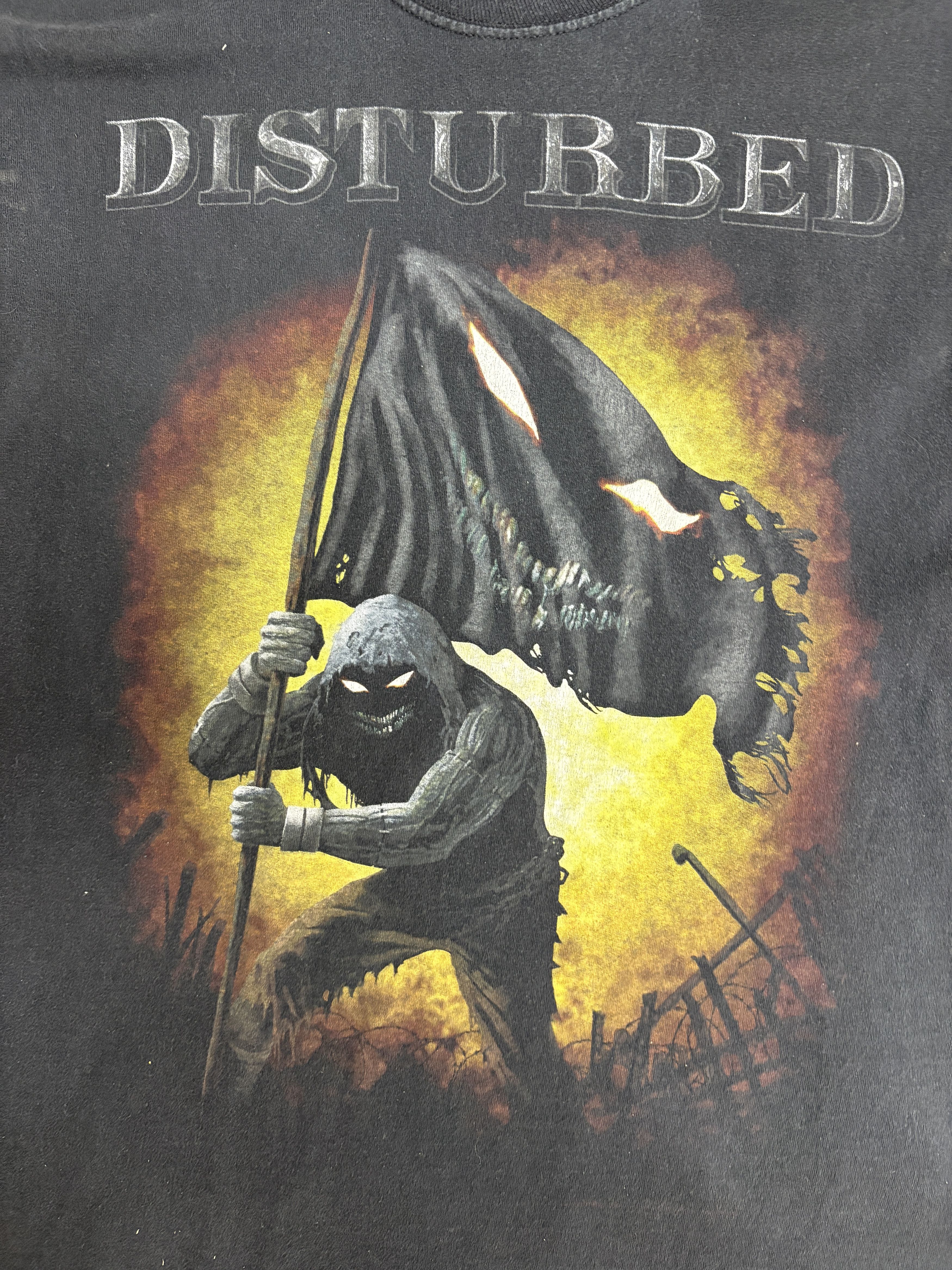 Vintage Disturbed Asylym Tour Vintage Black Tank Top Tee Size US XXL / EU 58 / 5 - 2 Thumbnail