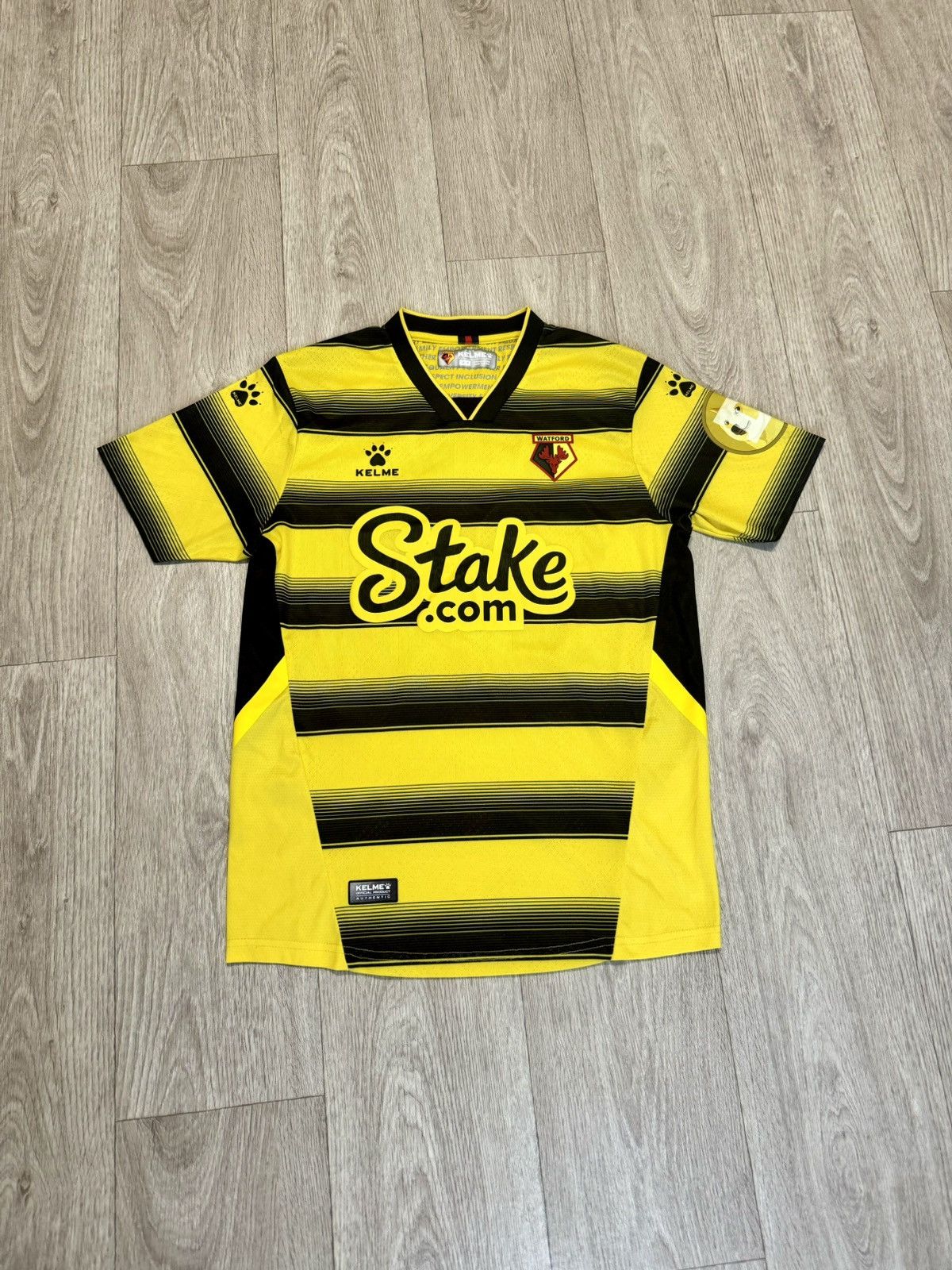 Other 🔷Watford FC 2021/22 Dennis #25 Soccer jersey🔷 Size US M / EU 48-50 / 2 - 1 Thumbnail