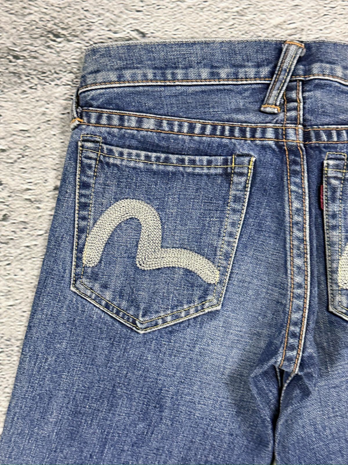 Evisu Evisu Donna jeans bootcut gray seagull embroidery Size 26" / US 2 / IT 38 - 3 Thumbnail