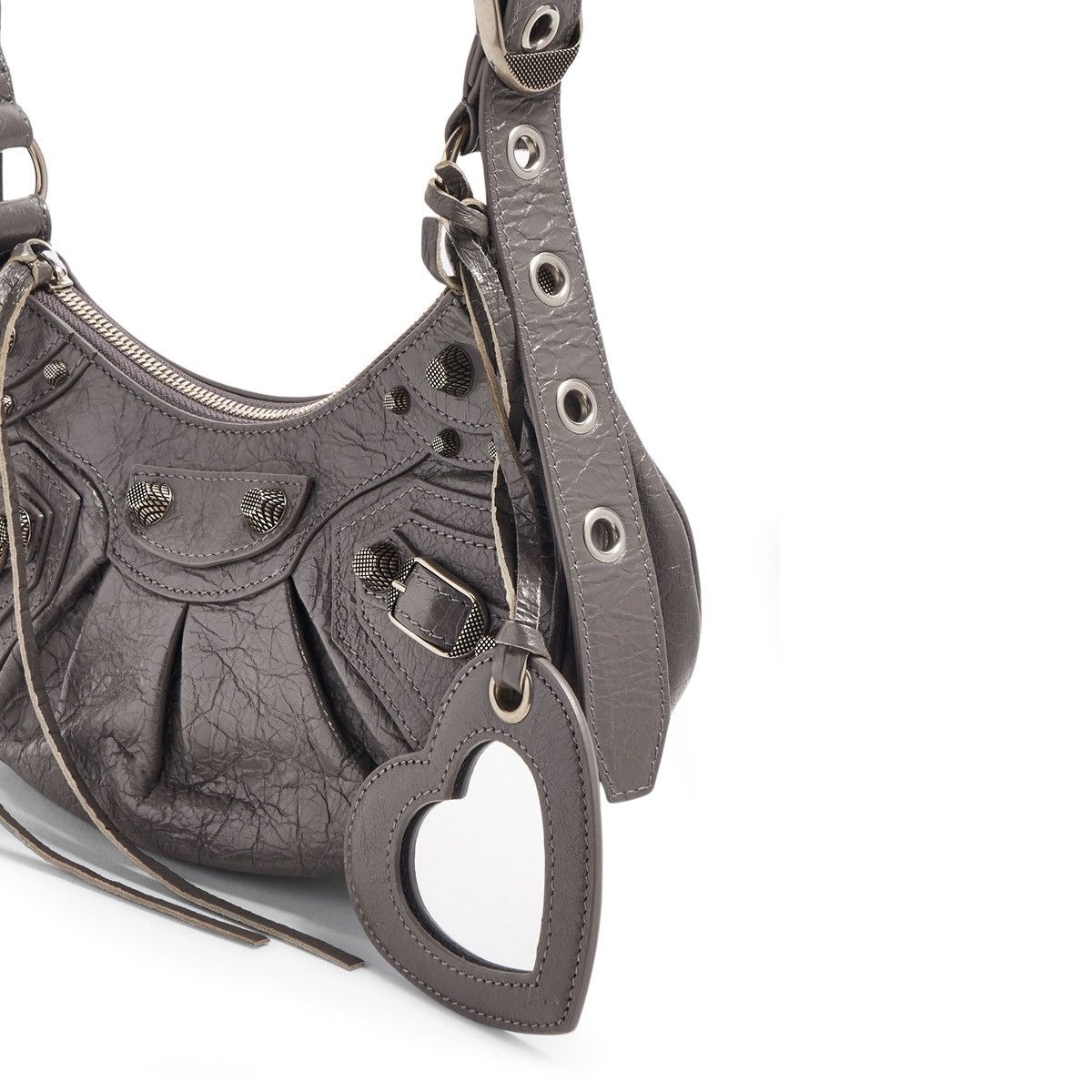 Balenciaga Balenciaga Le Cagole XS Grey Bag Size ONE SIZE - 3 Thumbnail