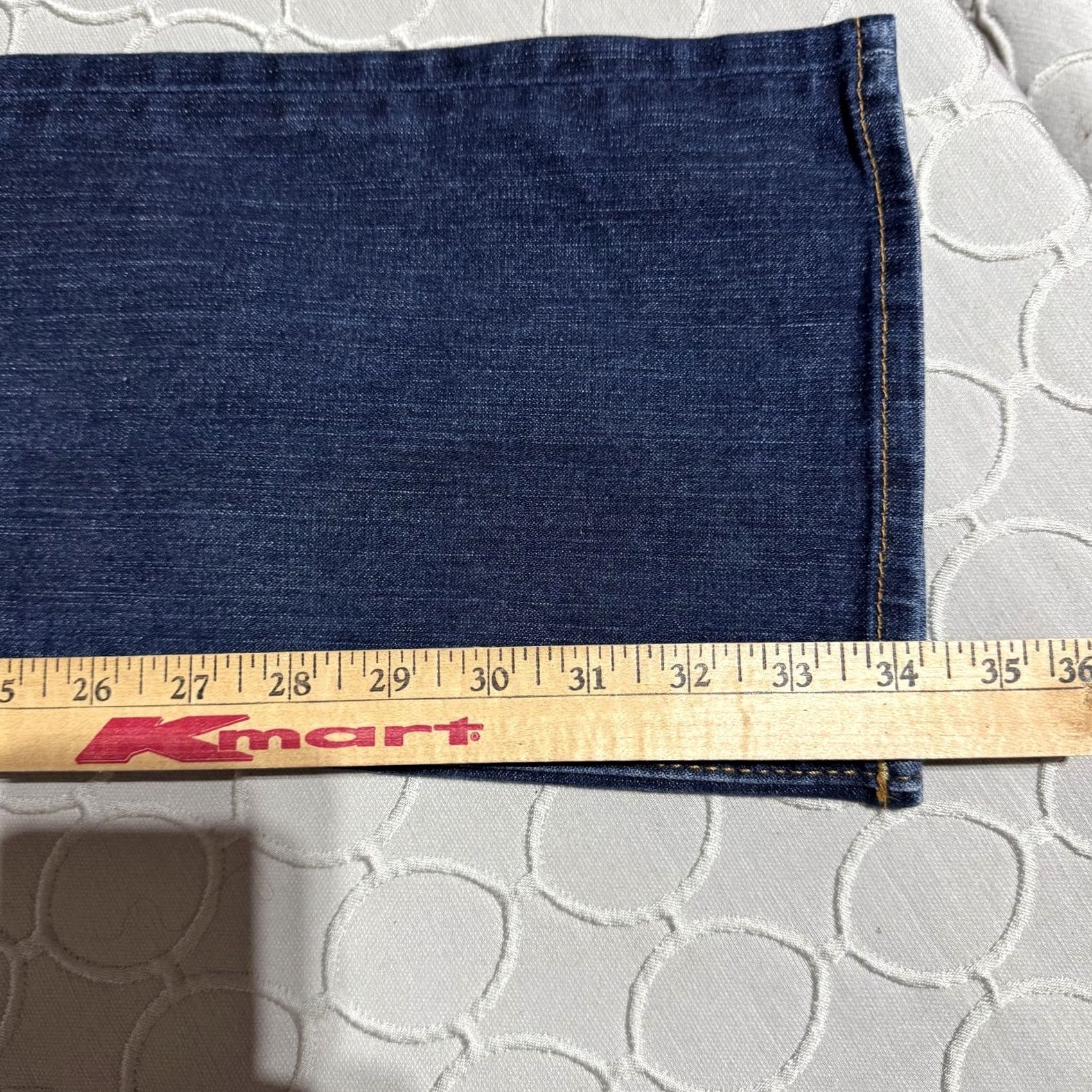 True Religion VINTAGE True Religion Jeans Womens 30 Blue Distressed Straight Leg Pockets Made in USA D Size 30" / US 8 / IT 44 - 7 Thumbnail