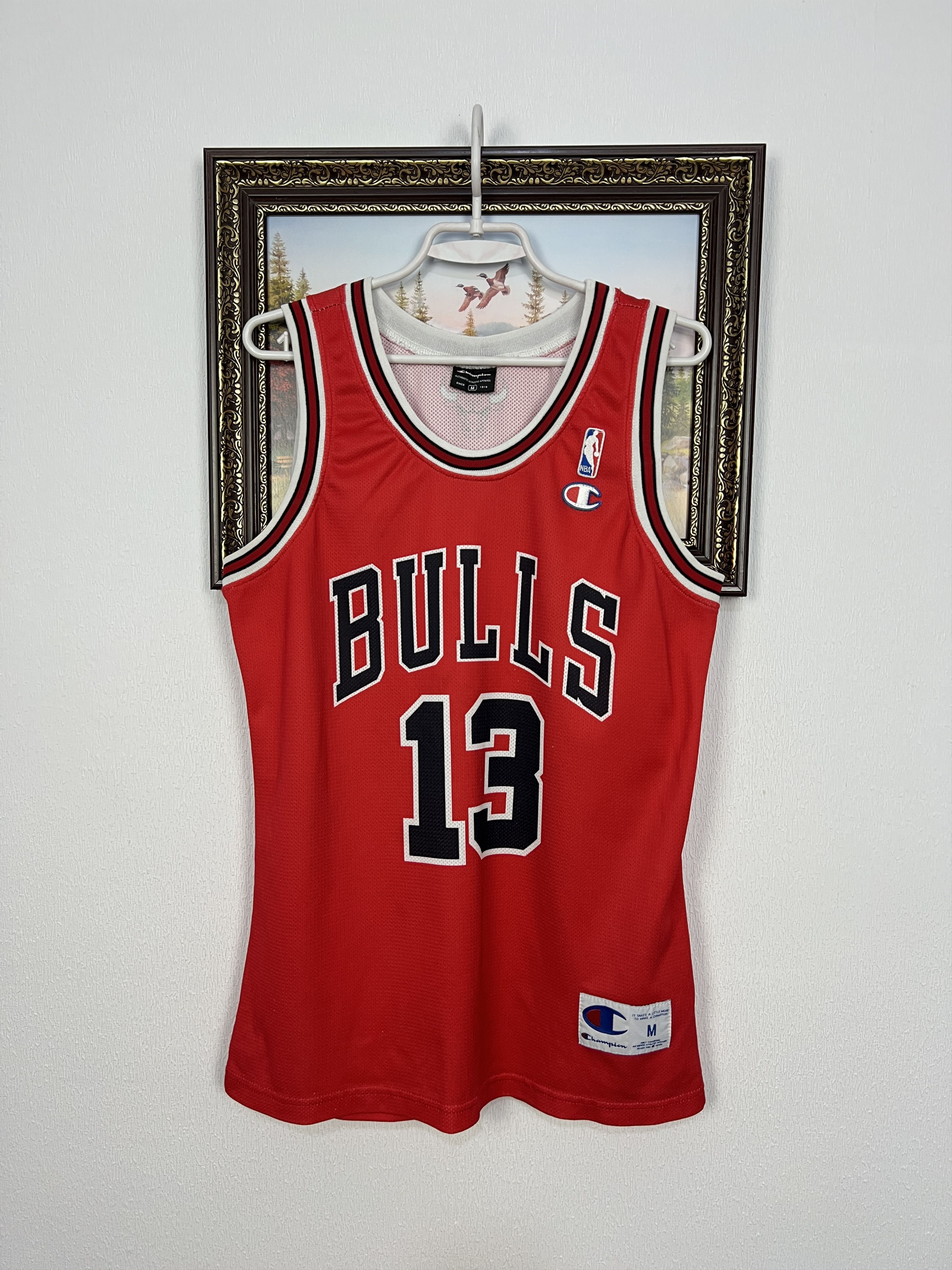 Champion Vintage 90's Champion Chicago Bulls #13 Noah NBA Jersey Size US M / EU 48-50 / 2 - 1 Thumbnail