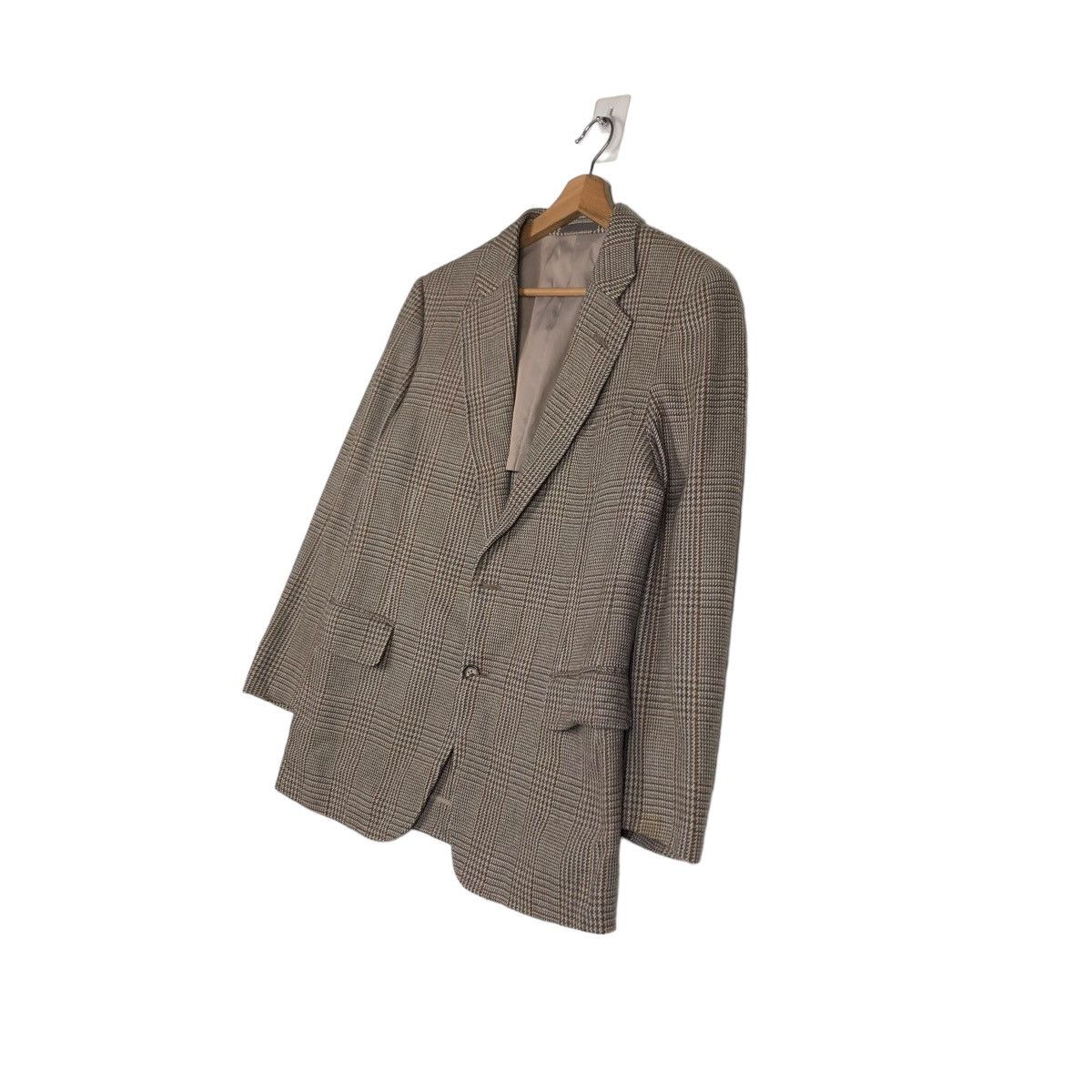 Burberry 🔥VINTAGE BURBERRYS NOVA CHECK WOOL JACKET DOUBLE COLLAR Size US M / EU 48-50 / 2 - 4 Thumbnail