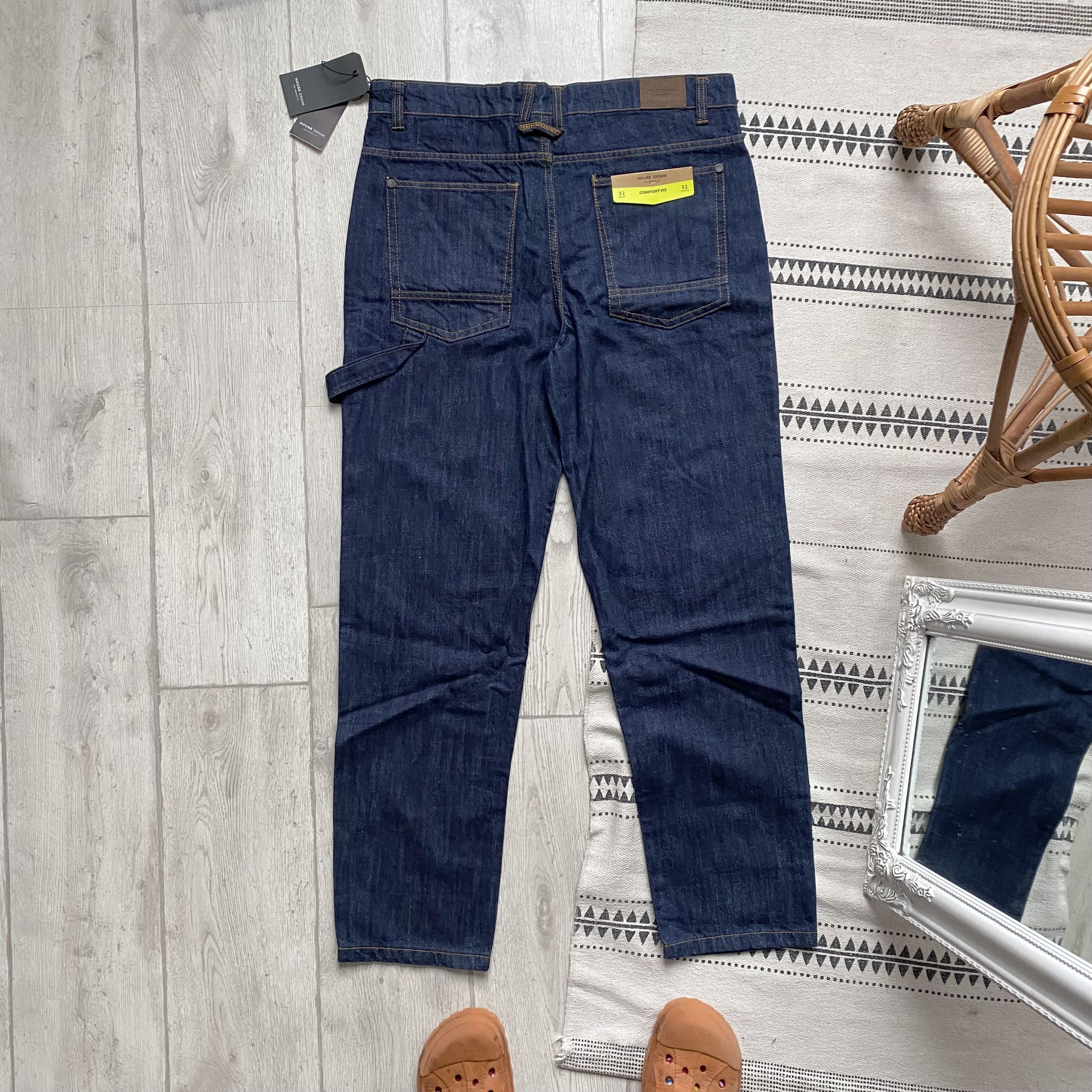 Carhartt 👖 Worker Style Jeans Hip-Hop Skater Bggy Denim pants Size US 34 / EU 50 - 8 Thumbnail
