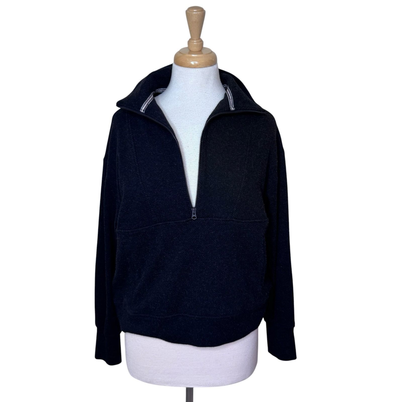 Faherty FAHERTY Legend Lounge Half Zip Sweatshirt WKH2305-HBT Size M / US 6-8 / IT 42-44 - 4 Thumbnail