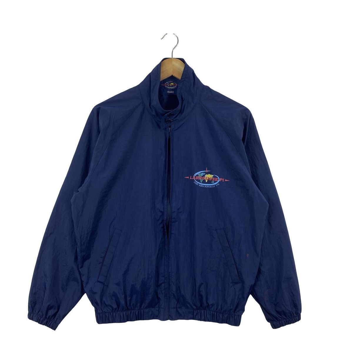 Vintage Vintage LARROUSSE F1 France Formula One Racing Windbreaker Size US XXL / EU 58 / 5 - 3 Thumbnail