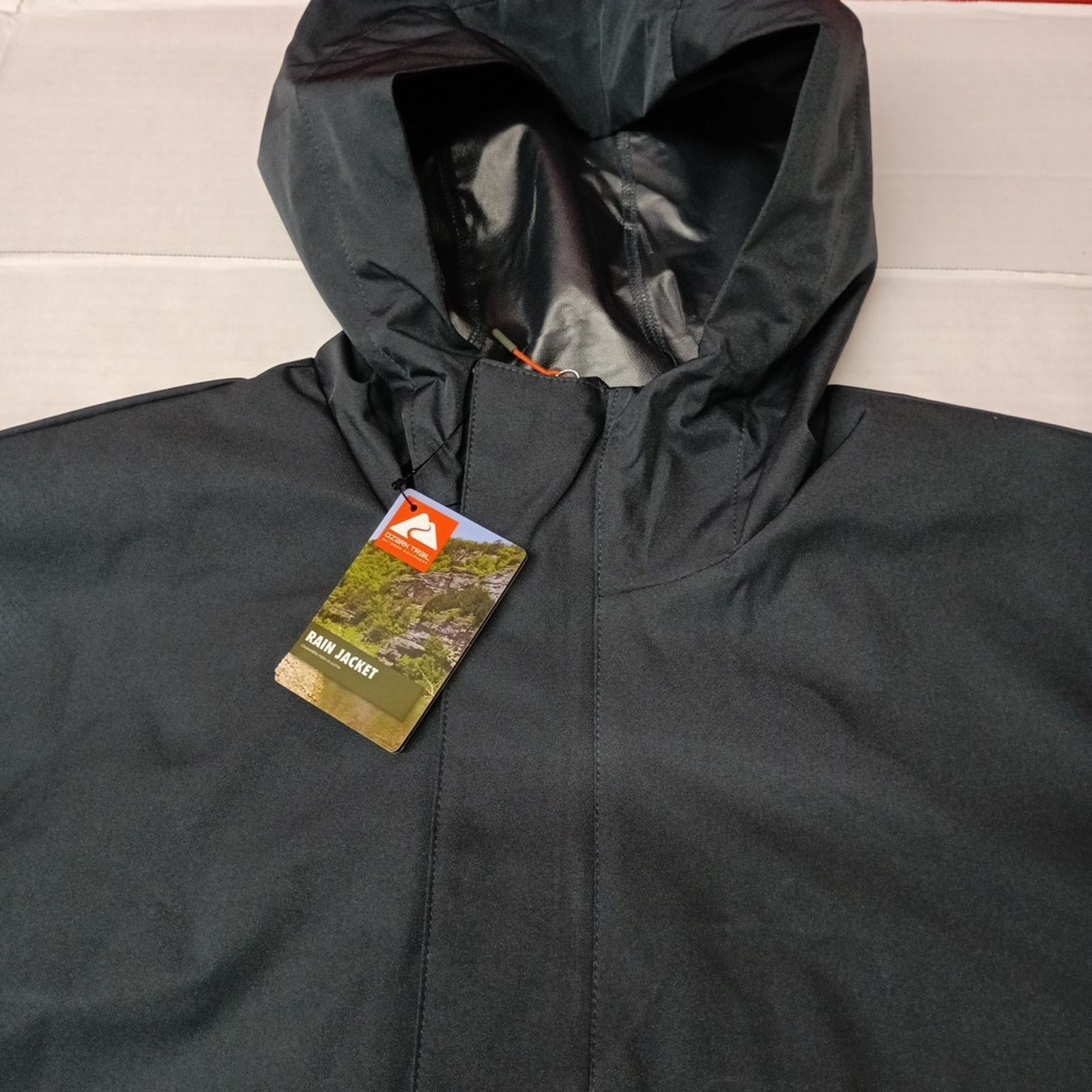 Other Ozark Trail Rain Jacket Men's Size XL Gray Waterproof Hooded Size US XL / EU 56 / 4 - 4 Thumbnail