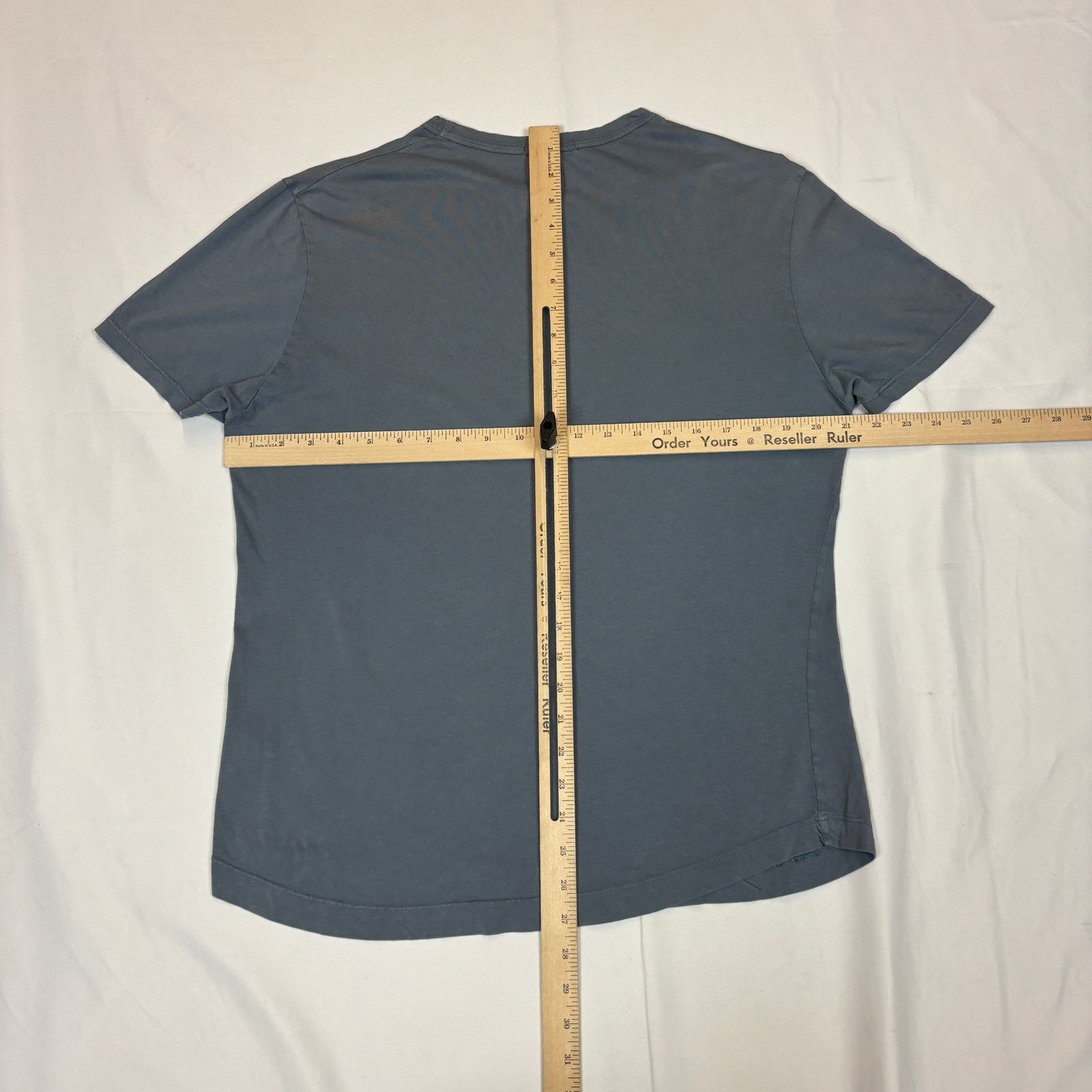 Buck Mason Buck Mason Curved Hem Slub Cotton Short Sleeve T Shirt M Size US M / EU 48-50 / 2 - 3 Thumbnail