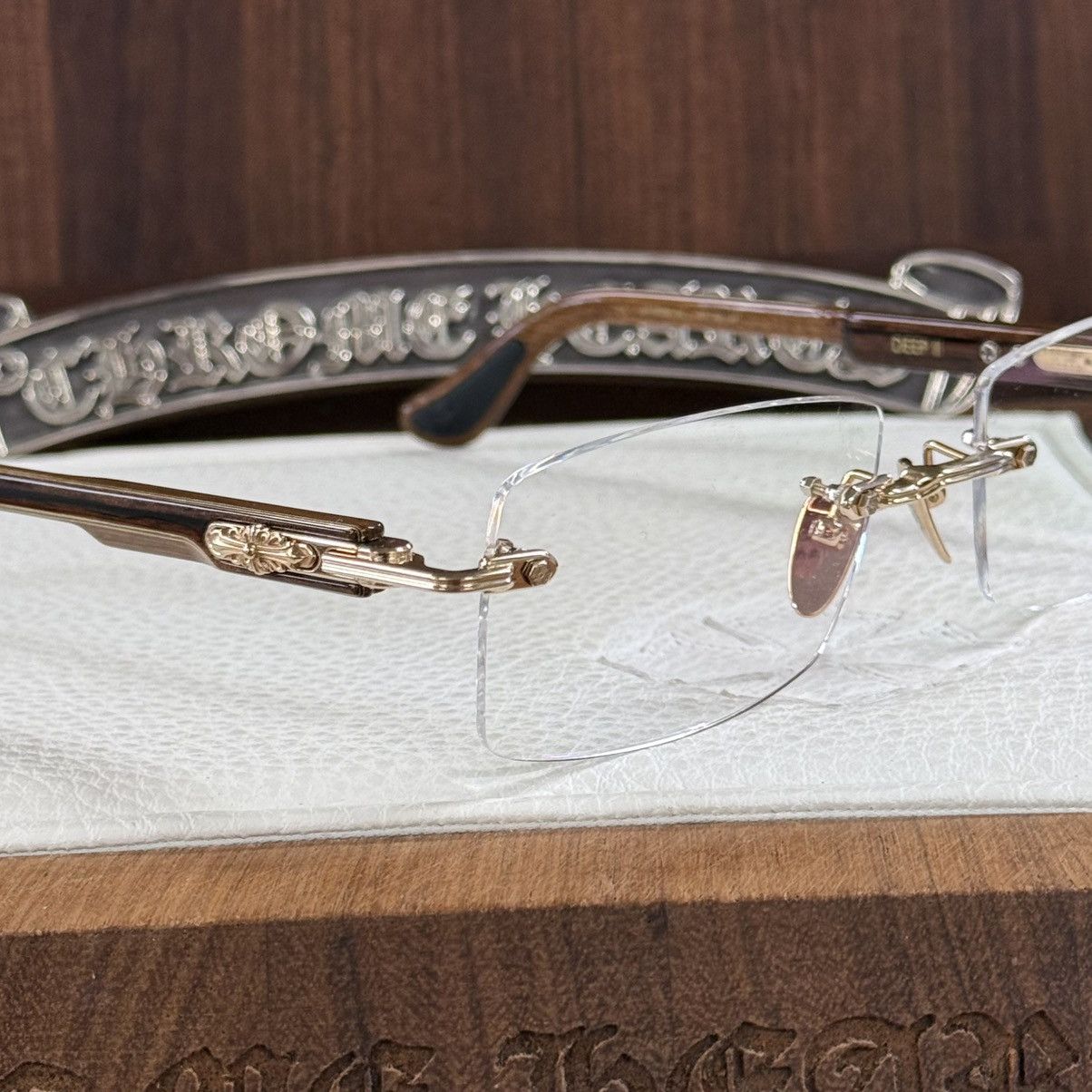 Chrome Hearts Chrome Hearts DEEP II Glasses Size ONE SIZE - 5 Thumbnail