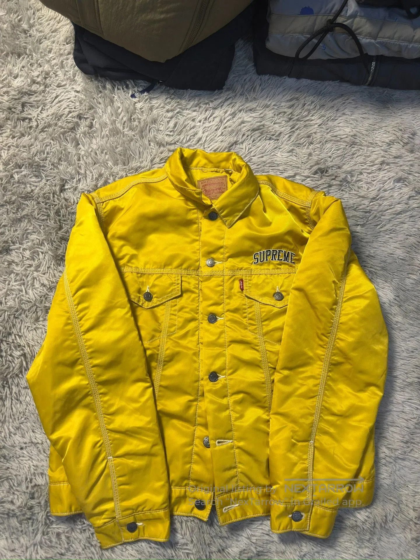 Levi's Supreme x Levi's Jacket Yellow. Size US M / EU 48-50 / 2 - 1 Thumbnail