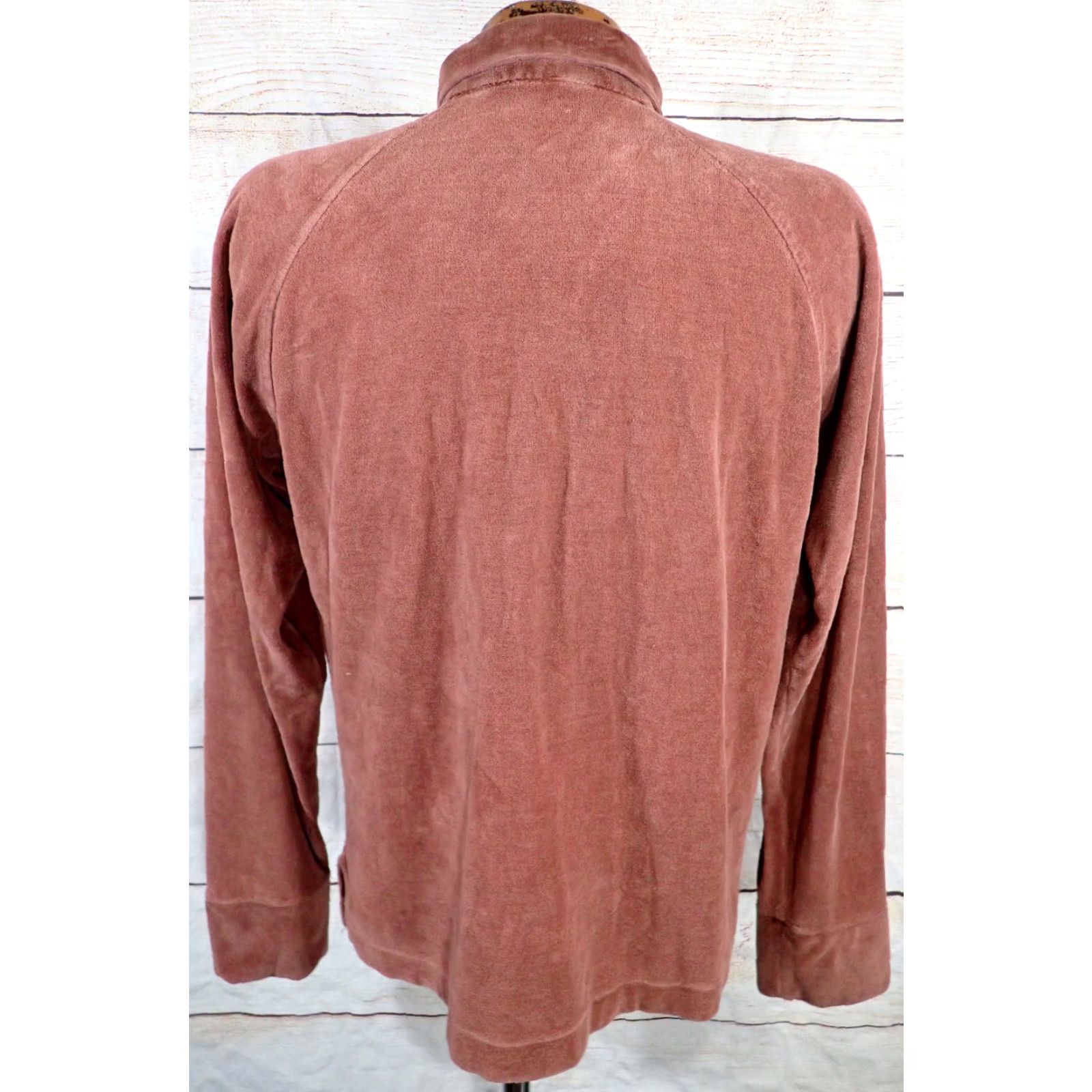 Sears Sears Kings Road Vintage 70s Velour Long Sleeve Pullover Shirt Mens M Retro Size US M / EU 48-50 / 2 - 3 Thumbnail