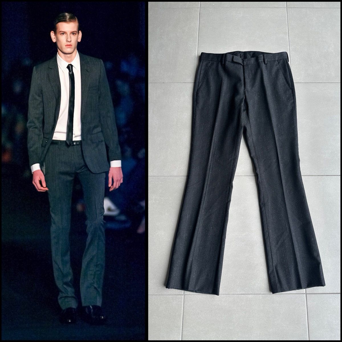Dior × Hedi Slimane Dior Homme AW04 “VOTC” Waxed Clawmark Corduroy