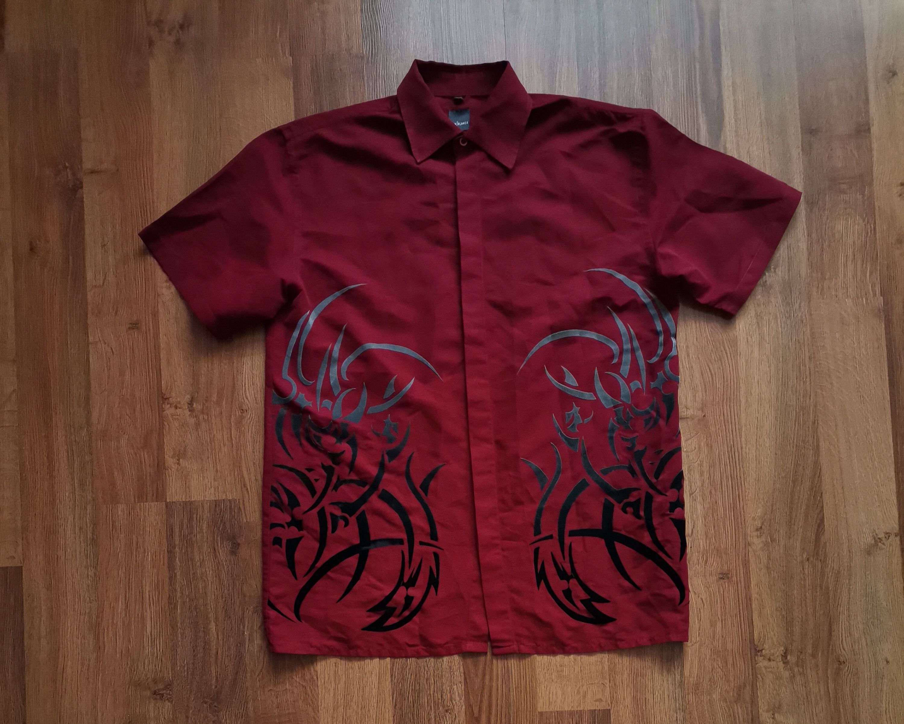 Casablanca × Vintage Vintage Casablanca Tattoo Oversized Shirt Size US M / EU 48-50 / 2 - 1 Thumbnail