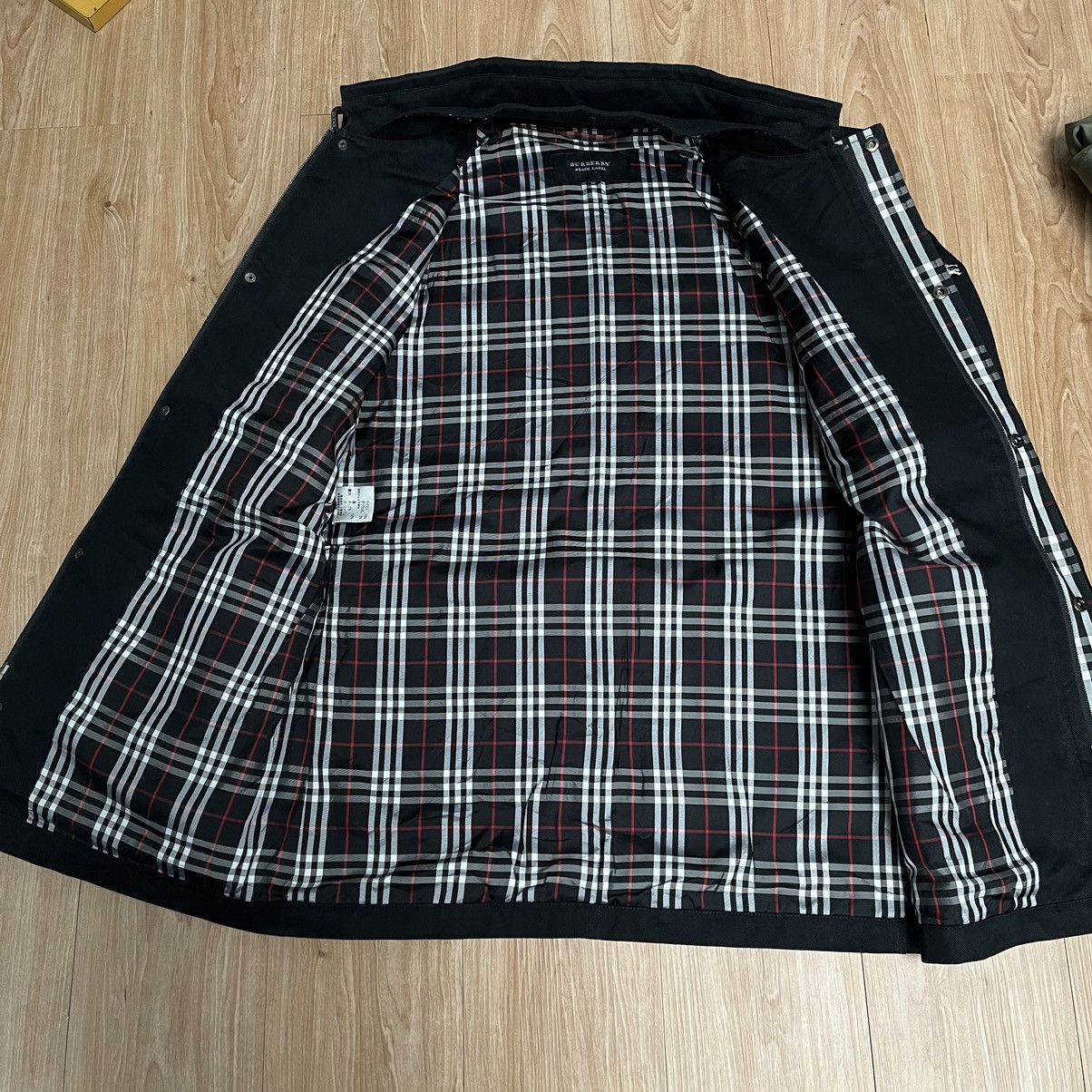 00s Burberry Black Label Coat Jacket Denim Nice Design