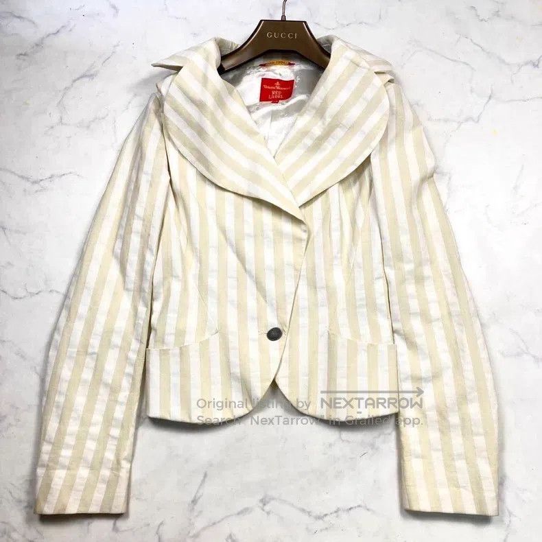 Vivienne Westwood Vivienne Westwood Heart-shaped collar love jacket top Size S / US 4 / IT 40 - 1 Thumbnail