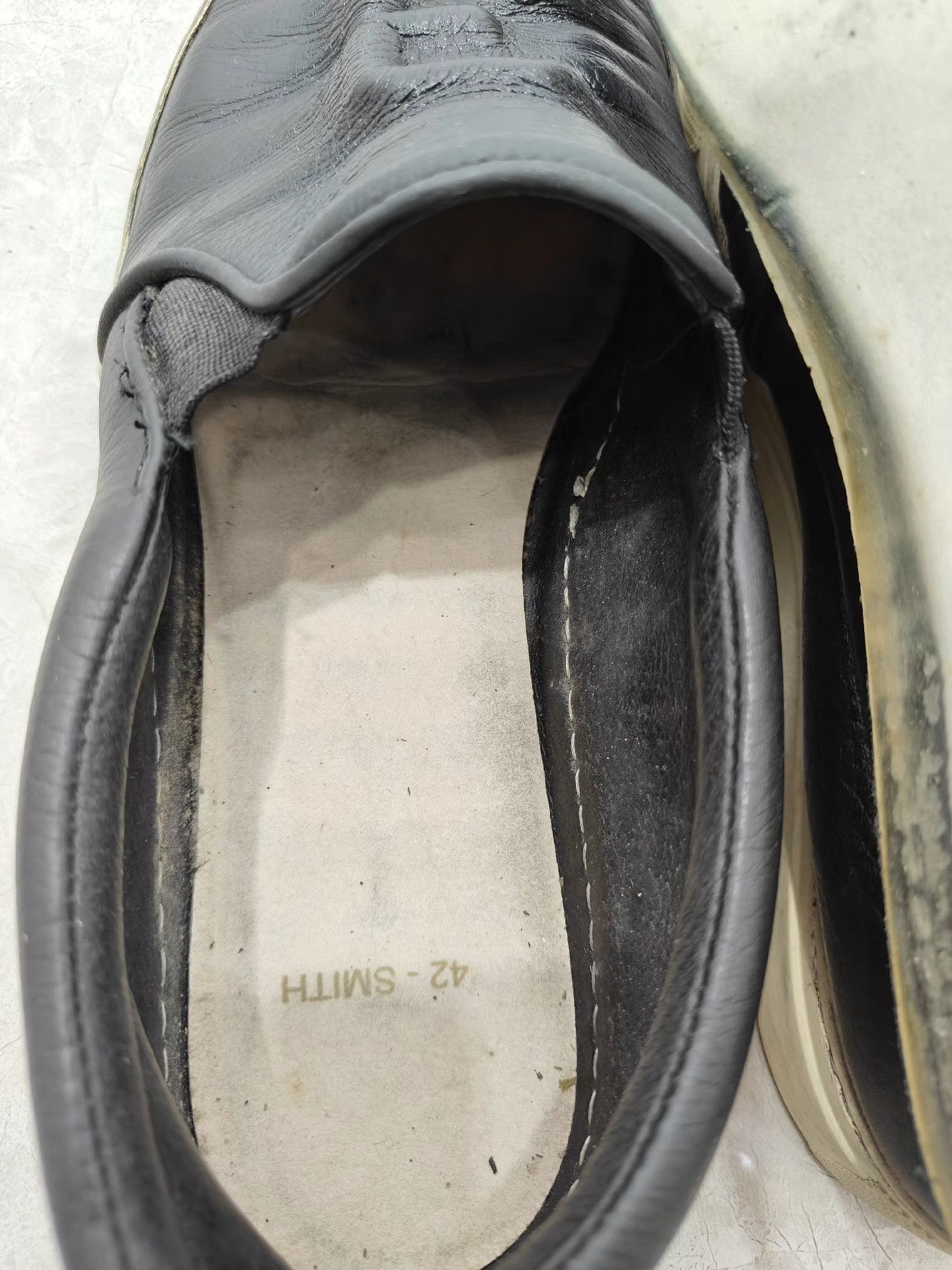 Sanders Sanders Men's Black Leather Shoes K29 Size US 9 / EU 42 - 2 Thumbnail