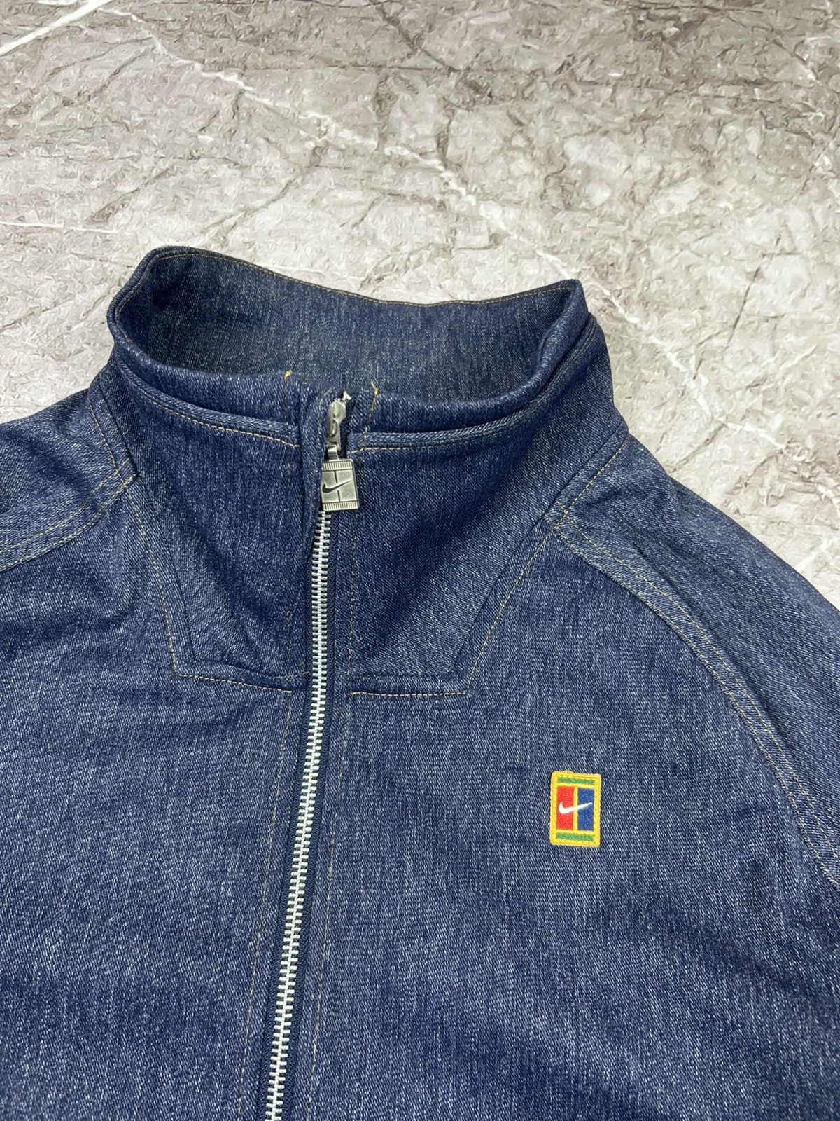Nike × Vintage Vintage Nike Court Jacket Size US L / EU 52-54 / 3 - 3 Thumbnail