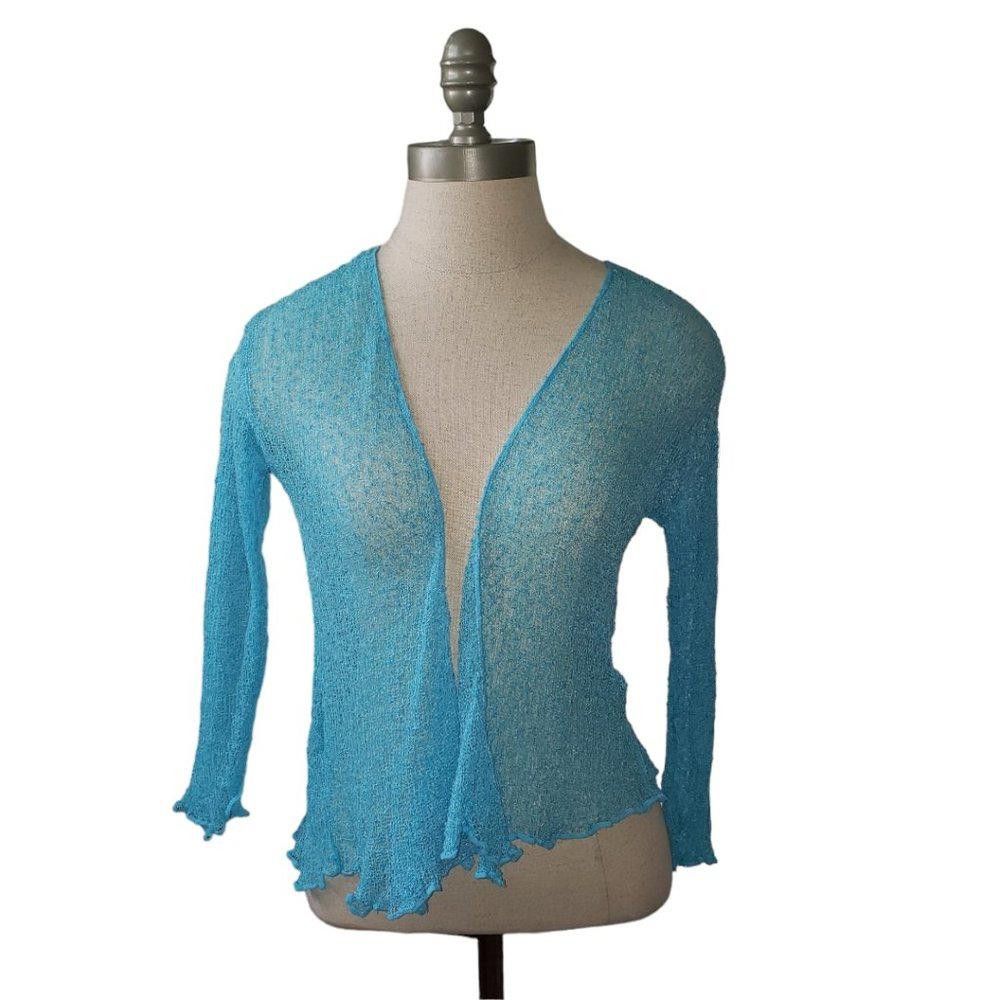 Designer CT808 Love ShuShi Open Aqua Cover Up S Size S / US 4 / IT 40 - 1 Thumbnail