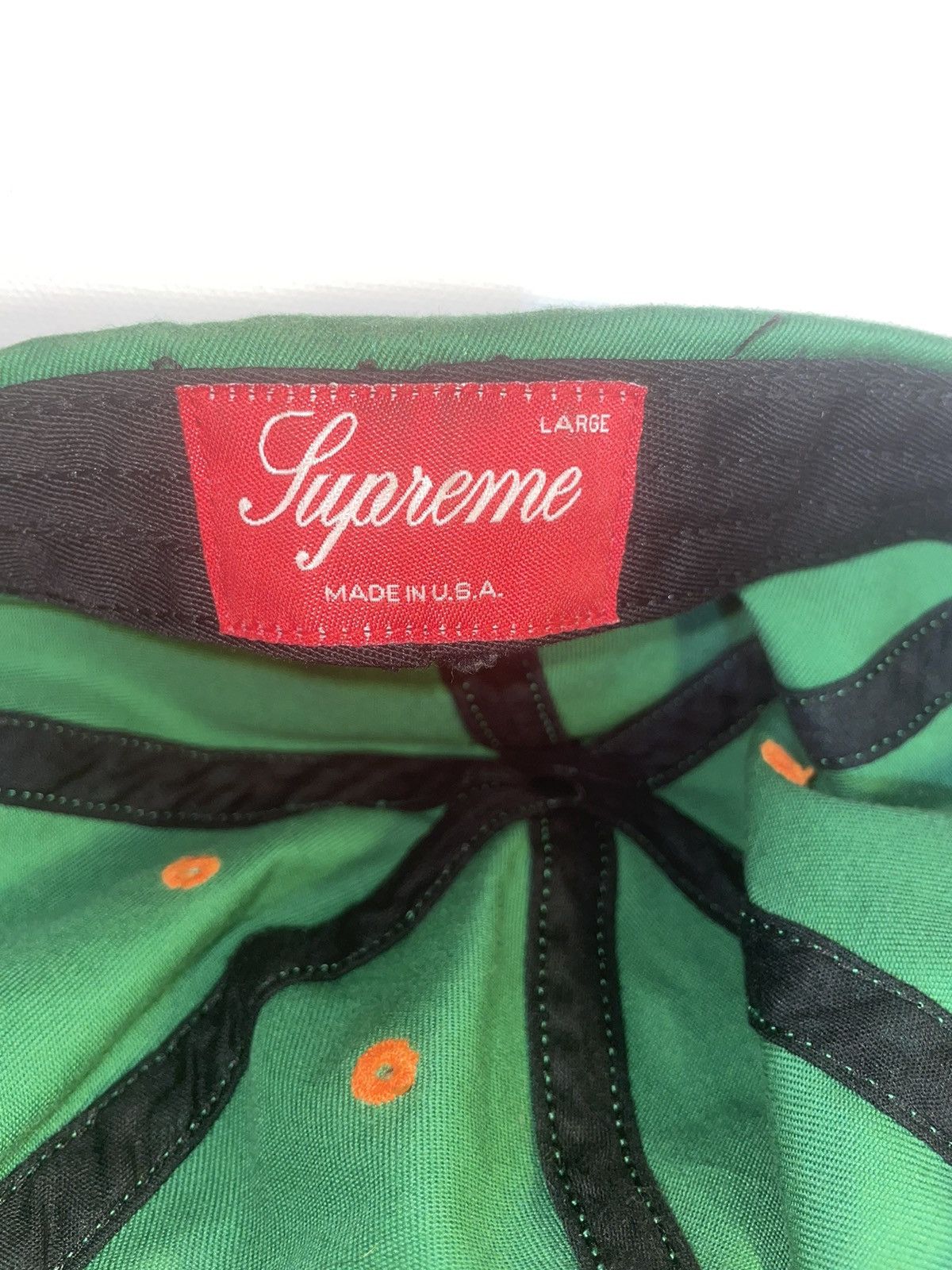 Supreme × Thrasher Supreme Thrasher 6-panel hat Size ONE SIZE - 5 Thumbnail
