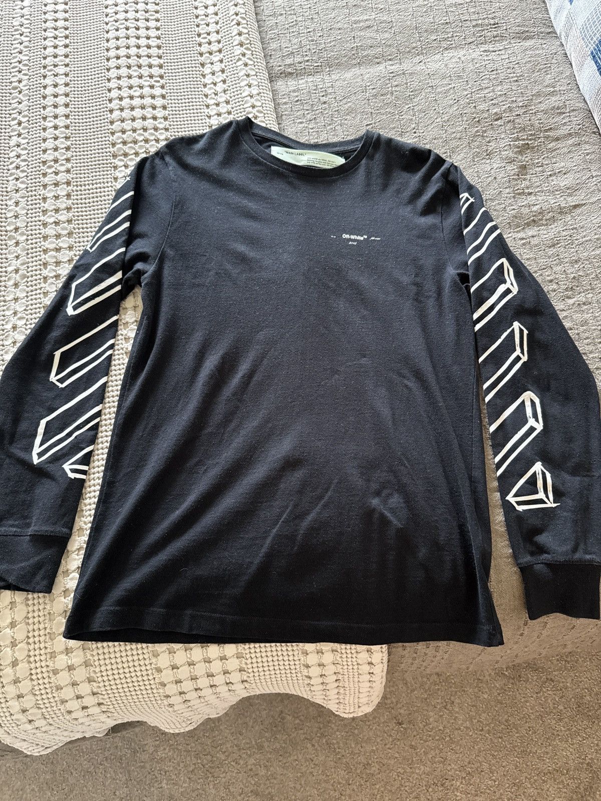 Off-White Off-White 3D Arrows Long Sleeve Sz M Size US M / EU 48-50 / 2 - 1 Thumbnail