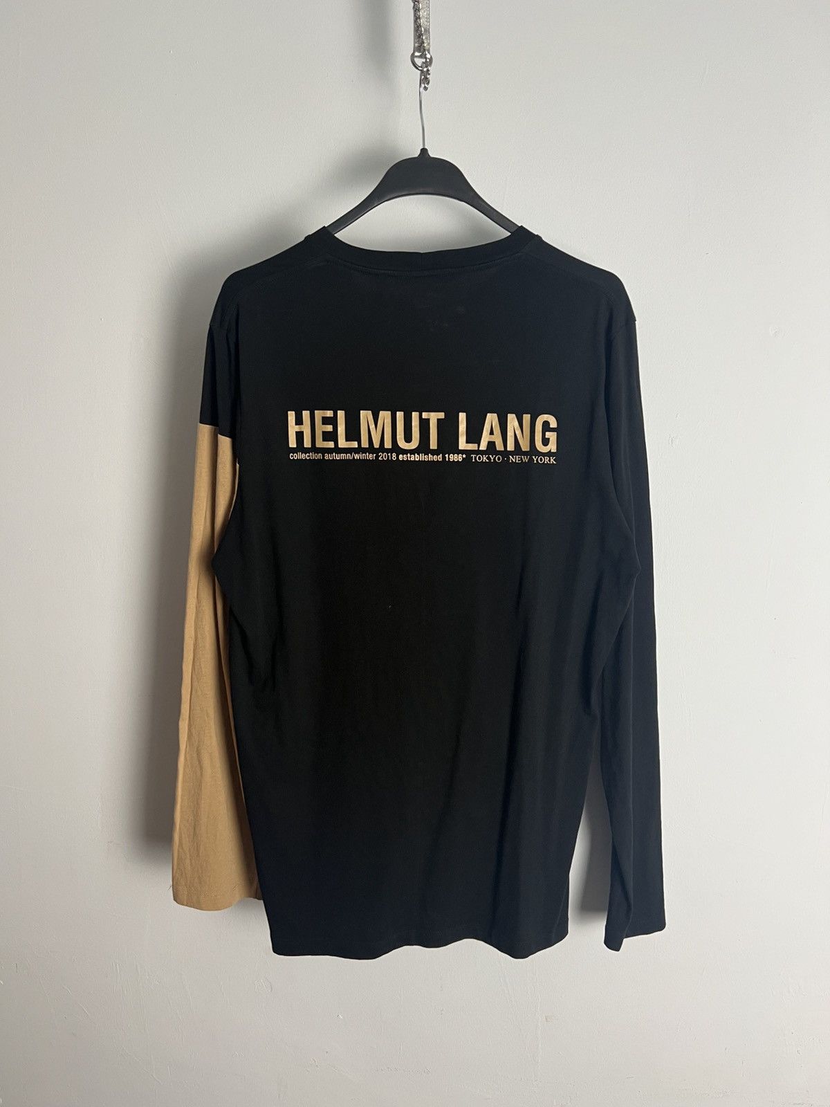 HELMUT LANG 2018 LONGSLEEVE TSHIRT