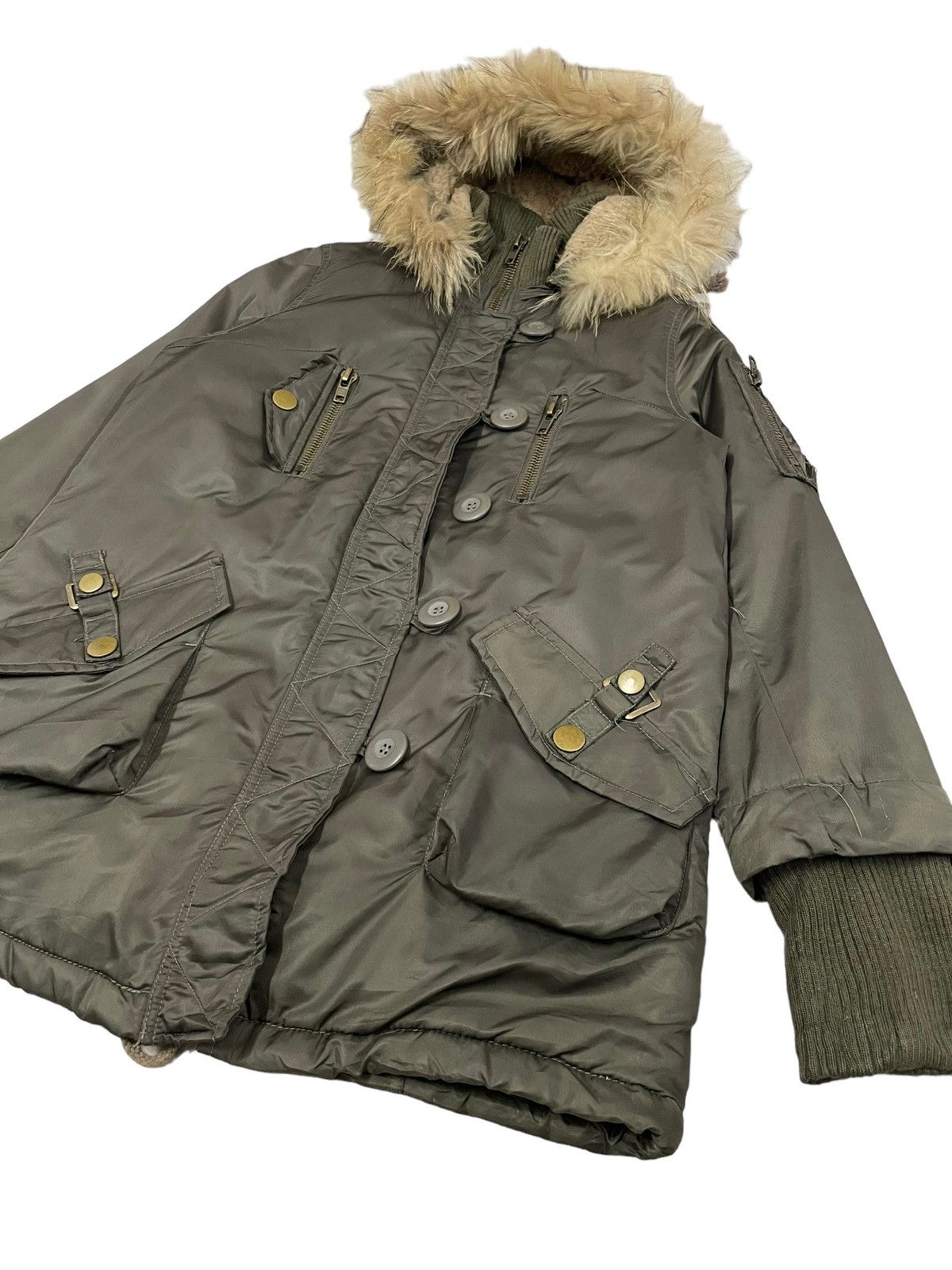 If Six Was Nine Vintage Japanese Brand Parka Sherpa Jacket Size US XS / EU 42 / 0 - 4 Thumbnail
