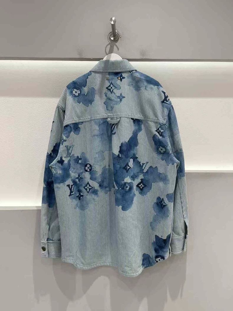 Louis Vuitton Louis Vuitton Ink Jean jacket 2501-Nextarrow Size US M / EU 48-50 / 2 - 2 Thumbnail