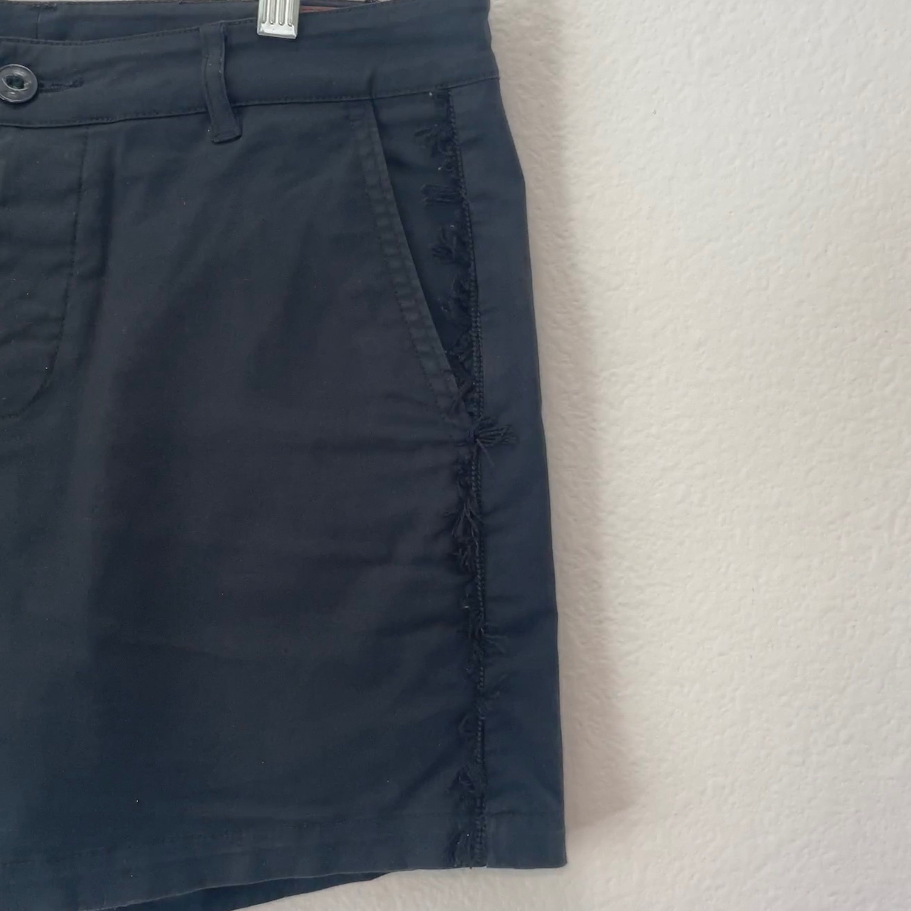 Asos ASOS Design Black Chino Shorts Size 36" / US 14 / IT 50 - 3 Thumbnail