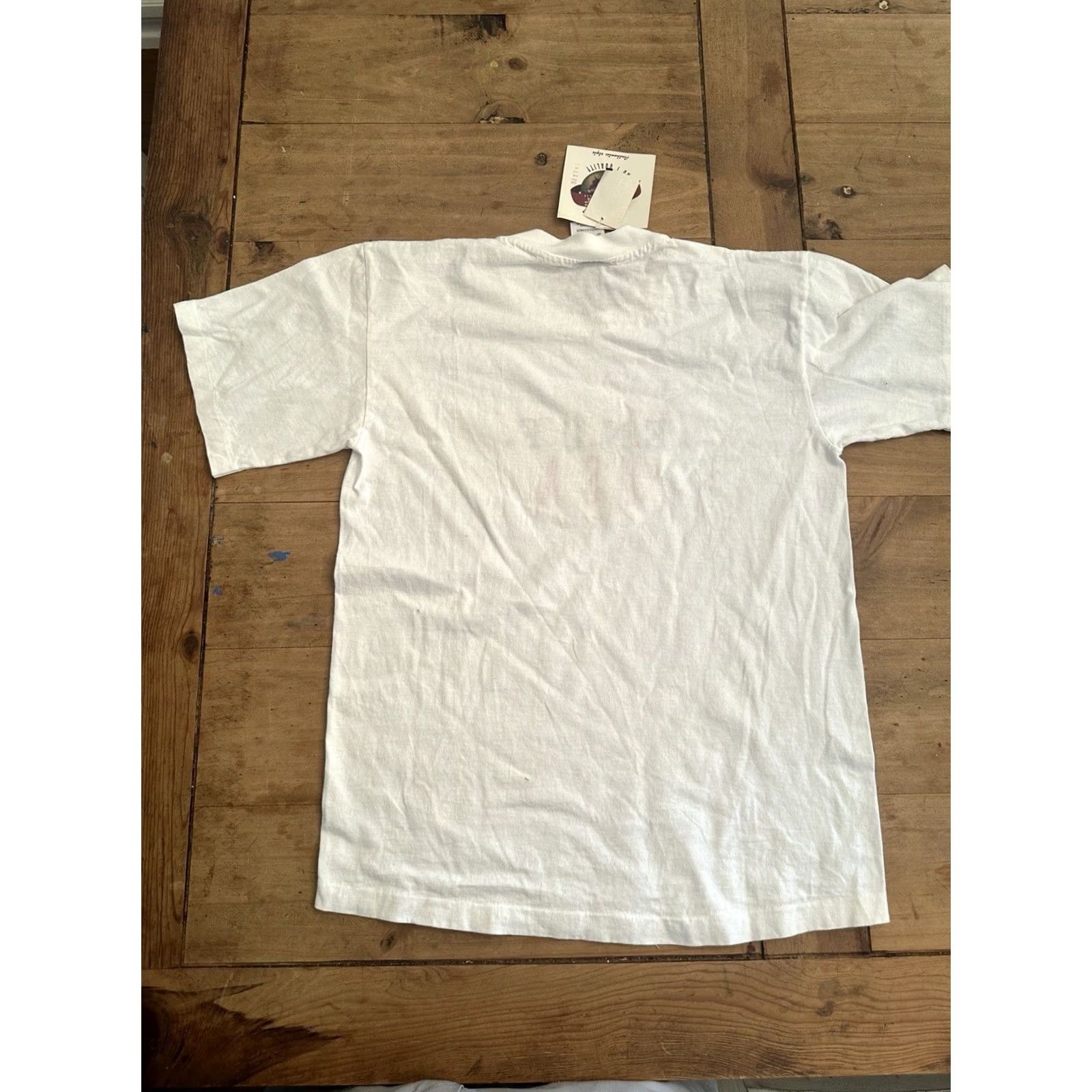 Vintage VINTAGE 90s ENUF International Embroidered Single Stitch T-Shirt Womens Large NWT Size L / US 10 / IT 46 - 8 Thumbnail