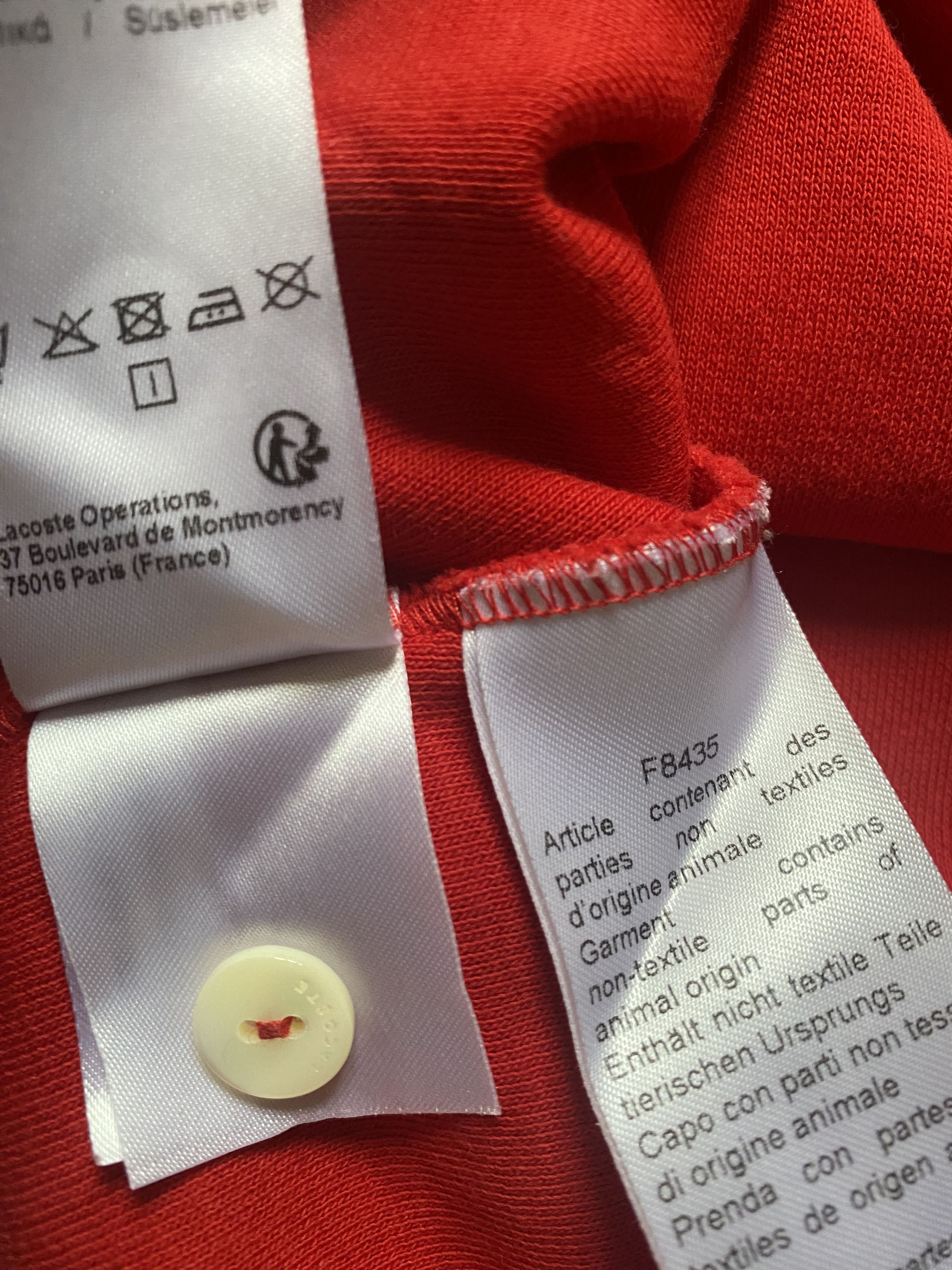 Lacoste Lacoste Red Polo Shirt 🐊🔥 Size US M / EU 48-50 / 2 - 7 Thumbnail