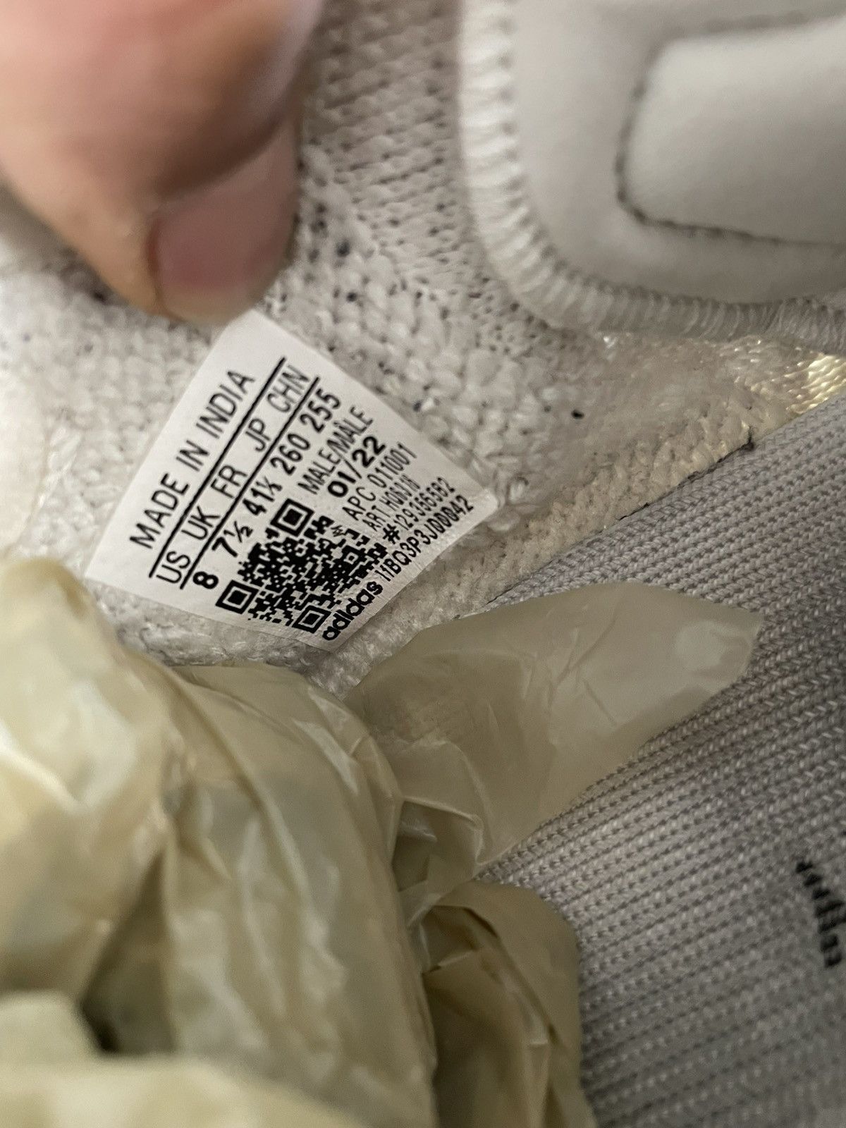 Adidas Yeezy 350 Bone Size US 8 / EU 41 - 10 Thumbnail