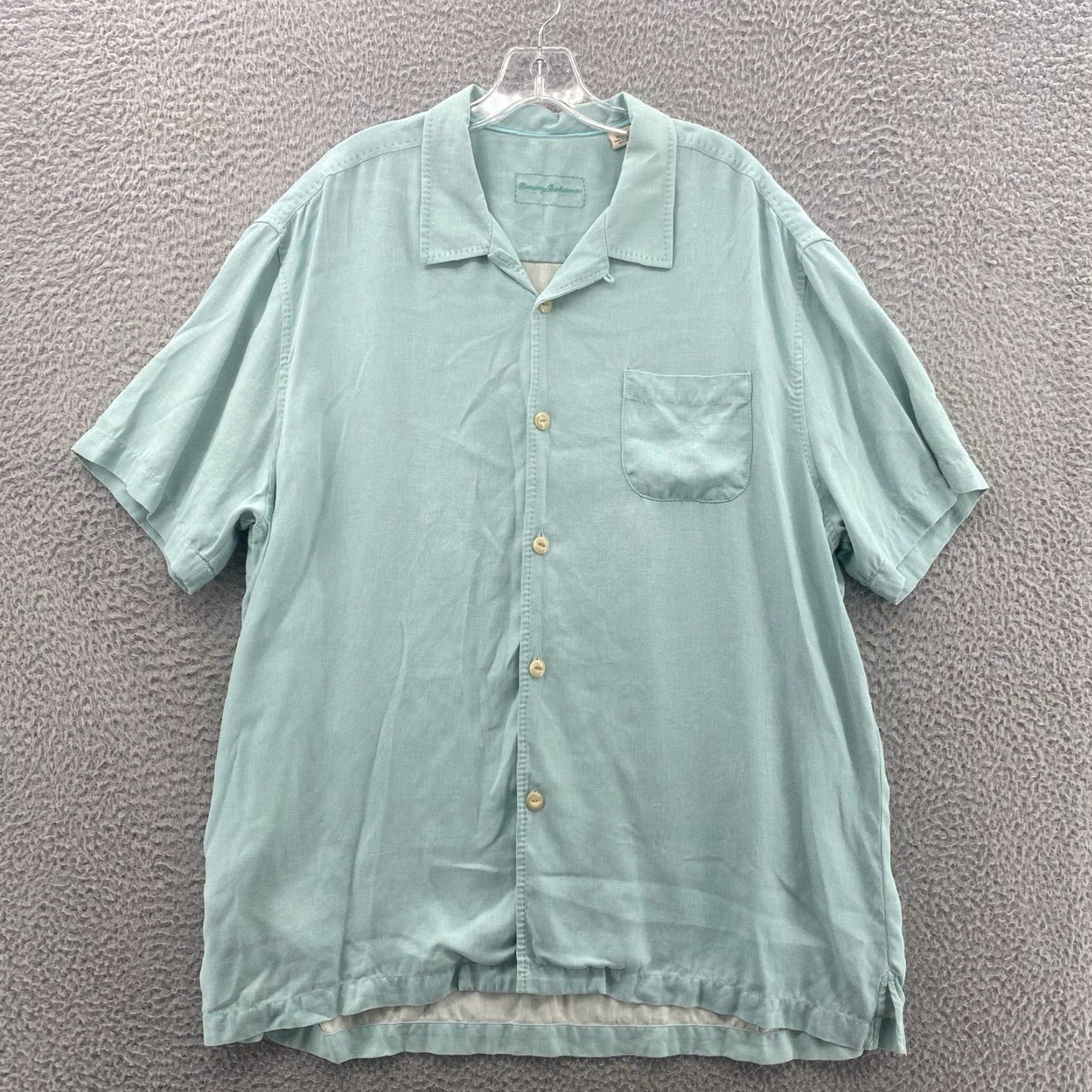 Tommy Bahama Tommy Bahama Shirt Mens XL Green 100% Silk Hawaiian Golf Casual Ourdoors Yacht Size US XL / EU 56 / 4 - 2 Thumbnail