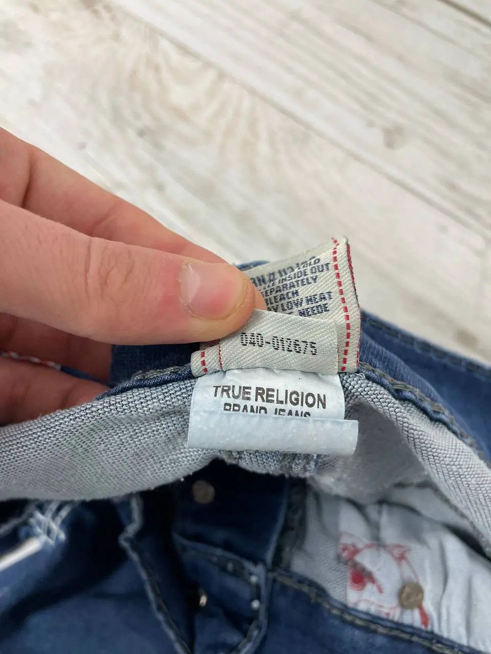 True Religion Vintage True Religion Straight Denim Jeans Japan Y2K Size US 34 / EU 50 - 16 Thumbnail