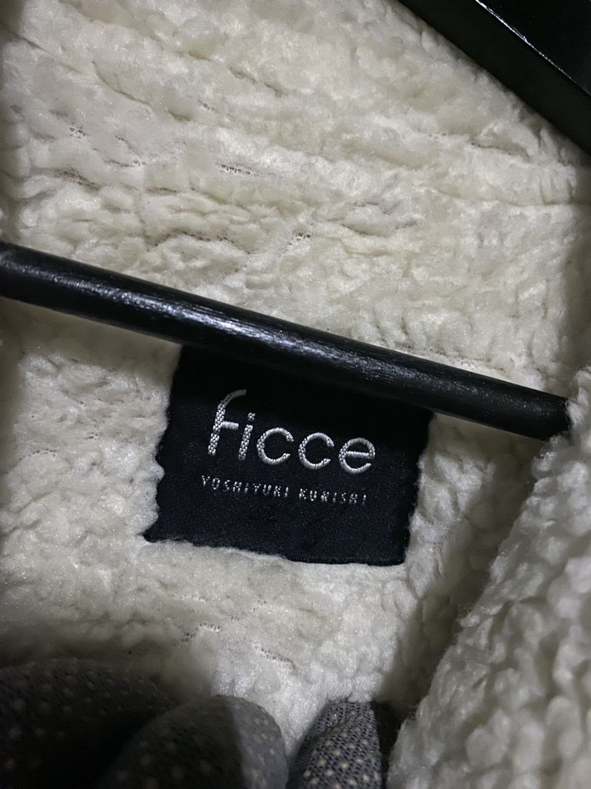 Yoshiyuki Konishi Vintage Ficce Yoshiyuki Konishi Faux Shearling Panel Coat Size M / US 6-8 / IT 42-44 - 8 Thumbnail
