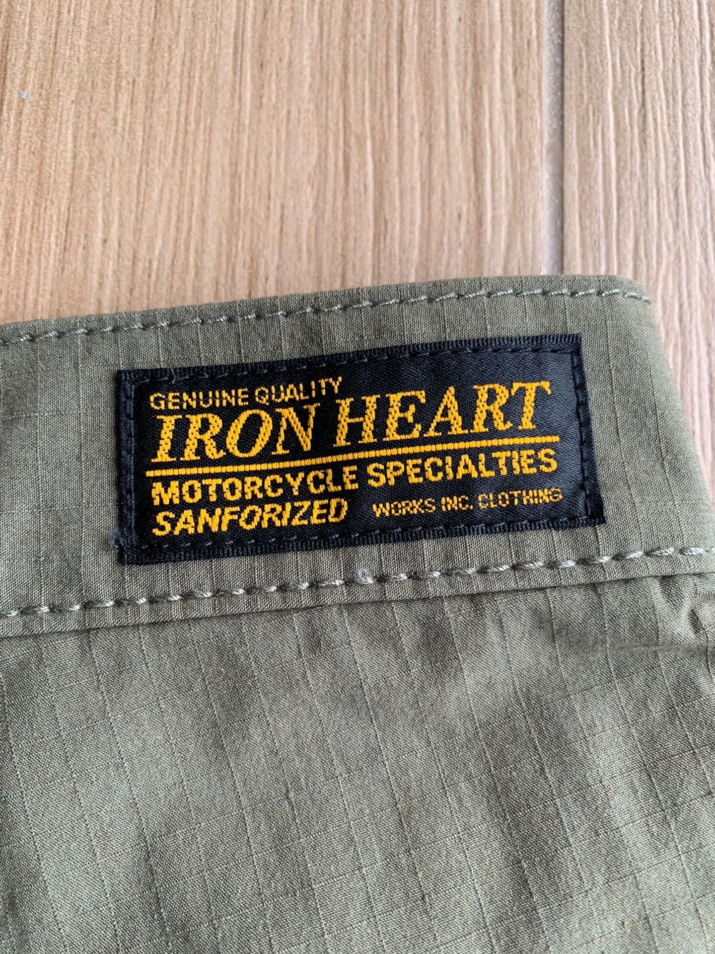 Iron Heart IRON HEART IH-736 7oz Tear-Resistant Summer Work Shorts Size US 34 / EU 50 - 3 Thumbnail