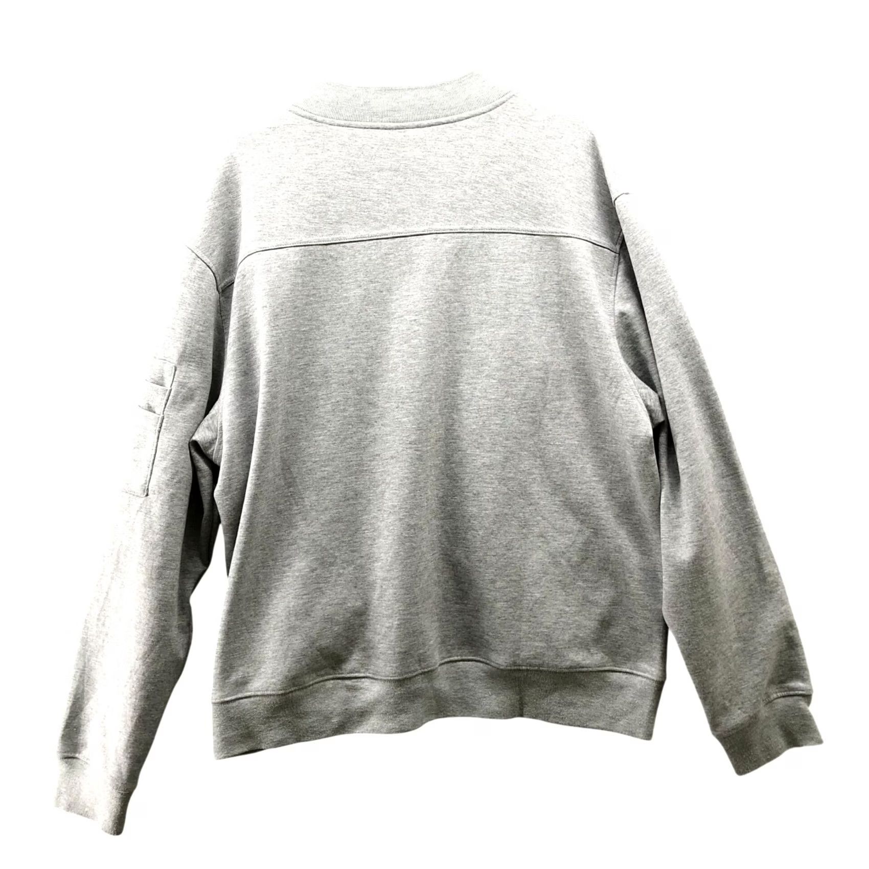 Vintage VINTAGE Weiv LA Zip Utility Sweatshirt Mens XL Bomber Band Collar Chore Work Cotton Gray Size US XL / EU 56 / 4 - 2 Thumbnail