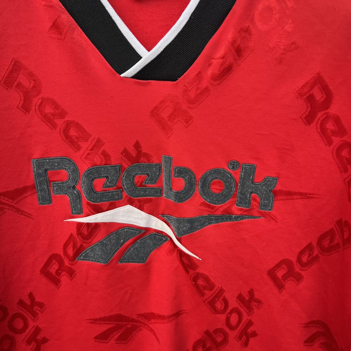 Reebok Reebok Vintage Monogram 90s T-Shirt Size US XXL / EU 58 / 5 - 3 Thumbnail