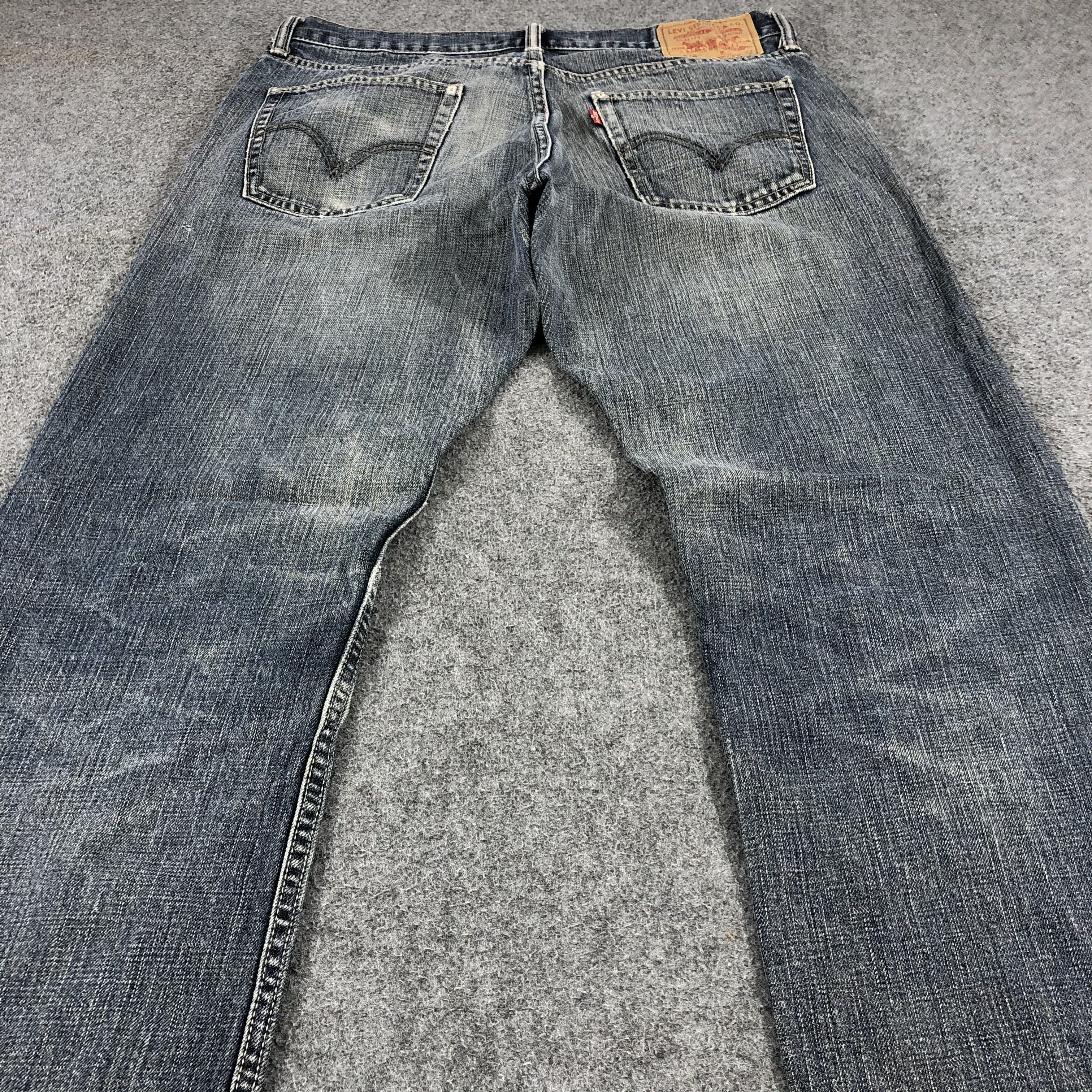 Levi's × Vintage Vintage Distress Levis 514 Jeans-JM1044 Size US 34 / EU 50 - 4 Thumbnail
