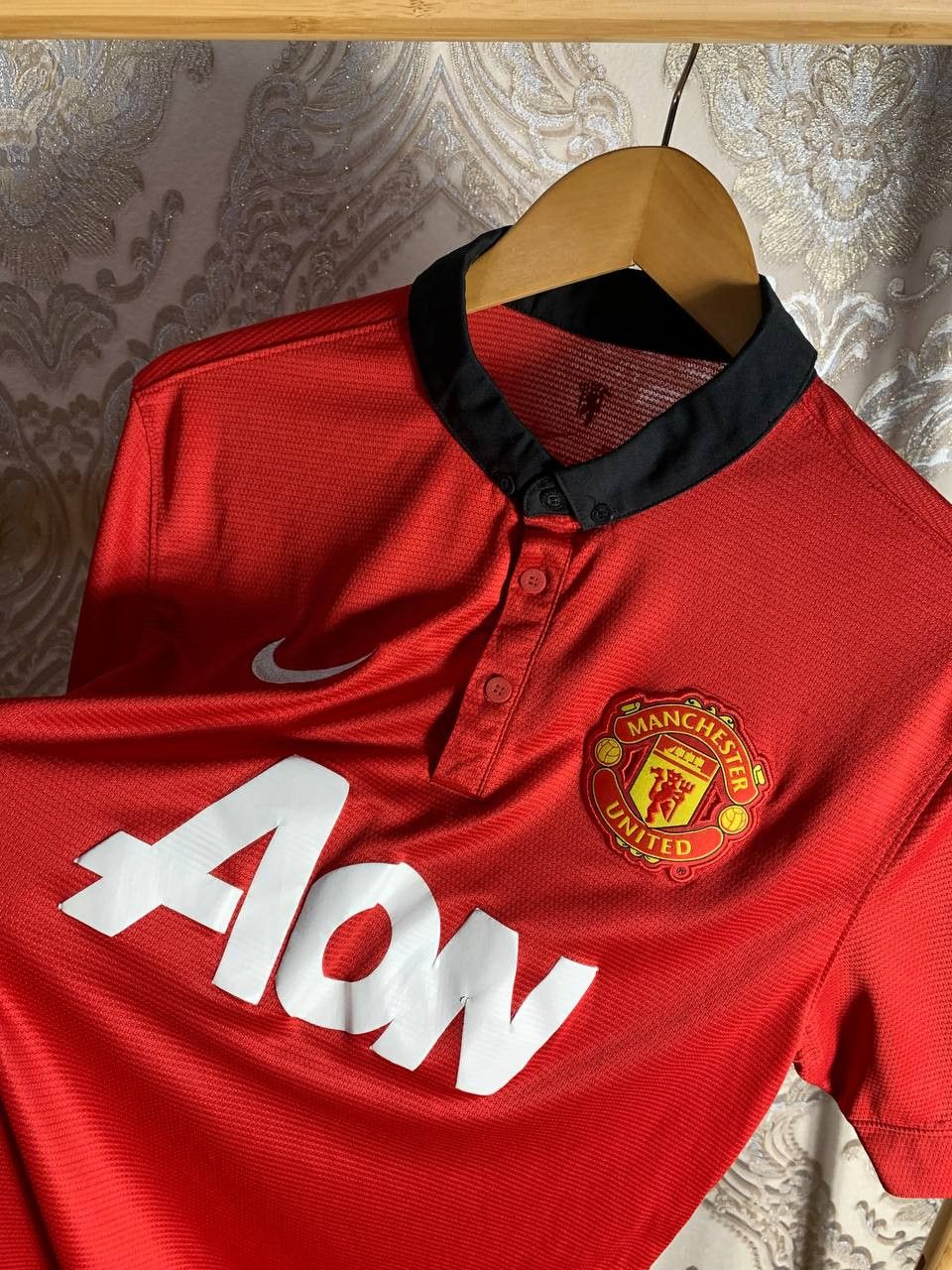 Nike Vintage Nike FC Manchester United England Soccer Jersey Y2K Size US L / EU 52-54 / 3 - 4 Thumbnail
