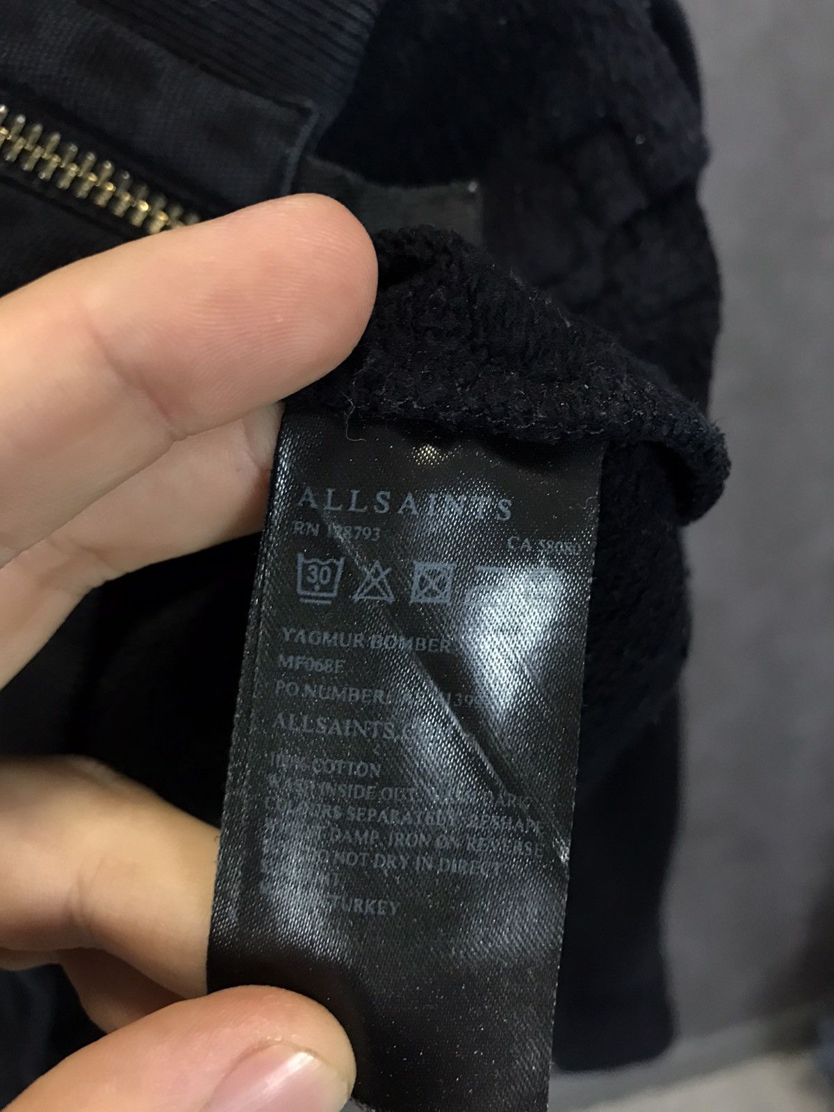 Allsaints Allsaints designer zip yagmur bomber Size US L / EU 52-54 / 3 - 6 Thumbnail