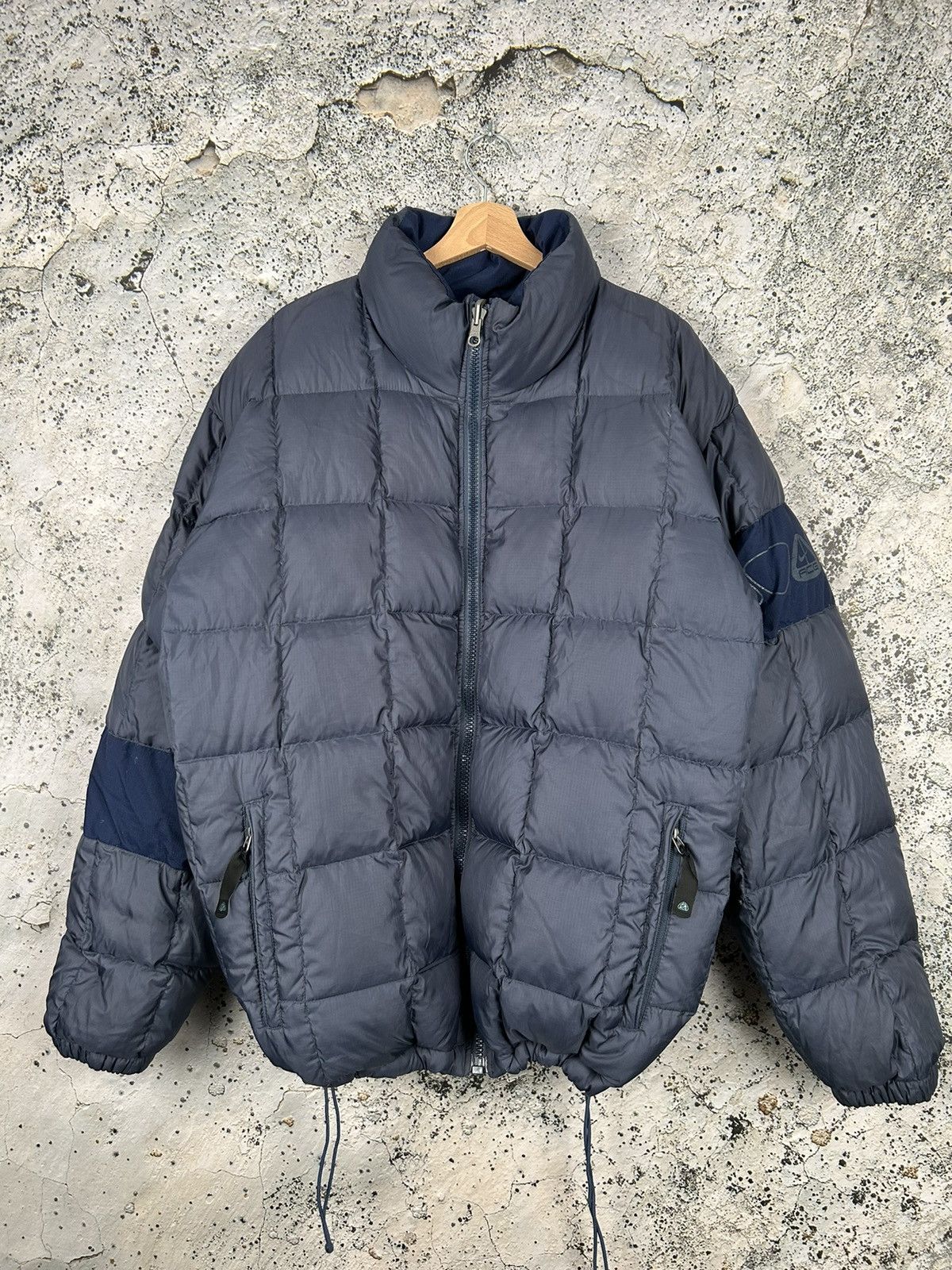 image of Vintage Nike Acg Puffer Jacket Gorpcore Hype 90's Y2K in Blue, Men's (Size XL)