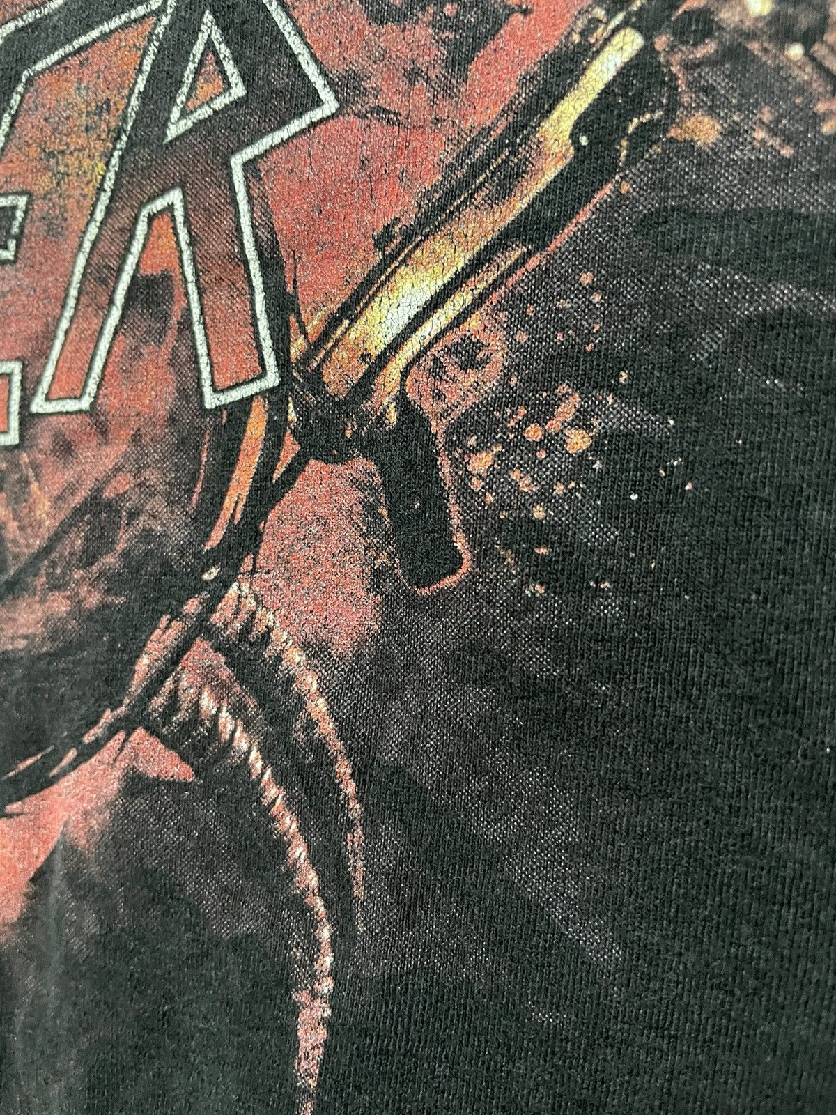 Band Tees × Slayer × Vintage Slayer World Tour 2010 Tee Vintage Rock Metal T-Shirt Size US XL / EU 56 / 4 - 7 Thumbnail