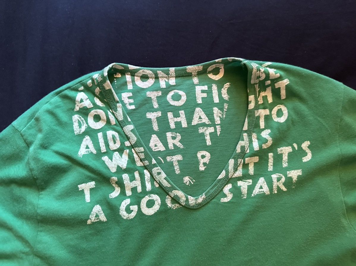 Maison Margiela Hand-screened Maison Martin Margiela AIDS T-shirt Size US S / EU 44-46 / 1 - 2 Thumbnail