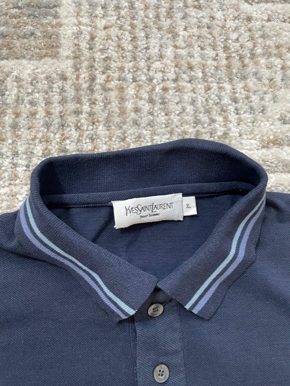 Yves Saint Laurent Vintage Yves Saint Laurent YSL Poloshirt Size US XL / EU 56 / 4 - 3 Thumbnail
