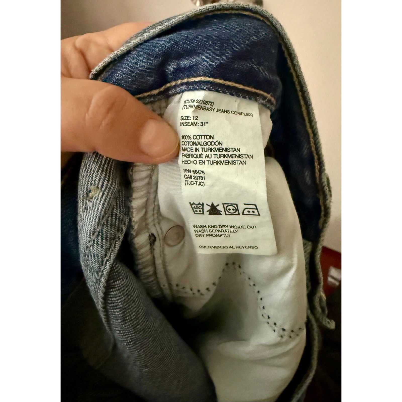 Tommy Hilfiger Vintage Y2K Tommy Hilfiger Denim Mid Rise Skinny Jeans 31" Size 34" / US 12 / IT 48 - 5 Thumbnail