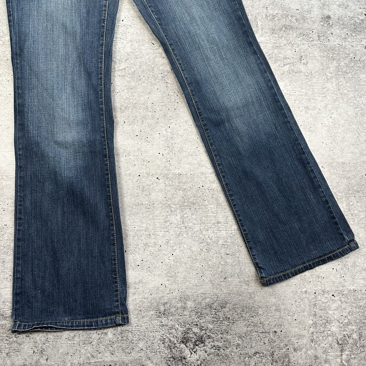 Japanese Brand × Vintage Vintage AJC Flared Jeans Blue Size UK 12 US 10 Size 30" / US 8 / IT 44 - 10 Thumbnail